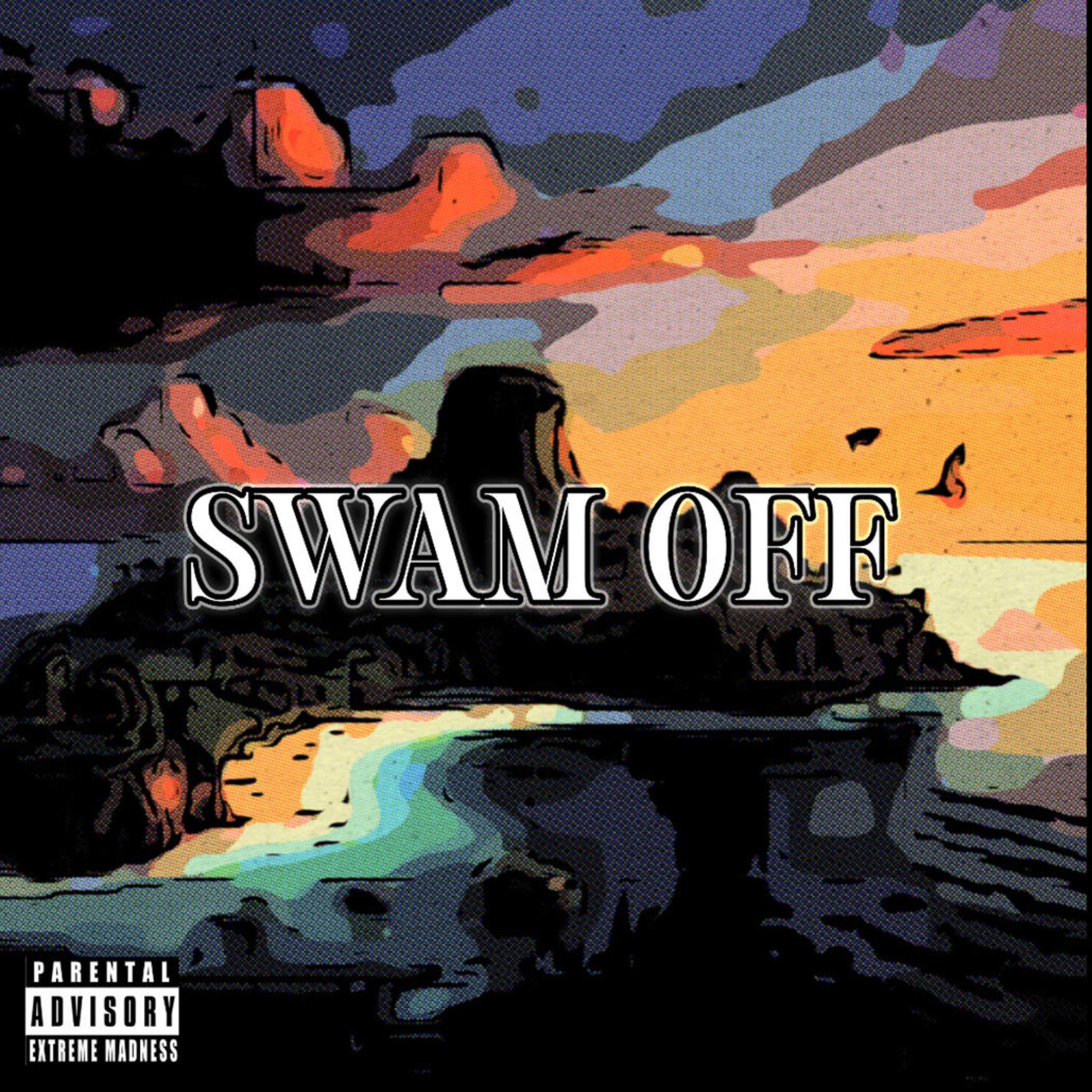 Swam off artwork
