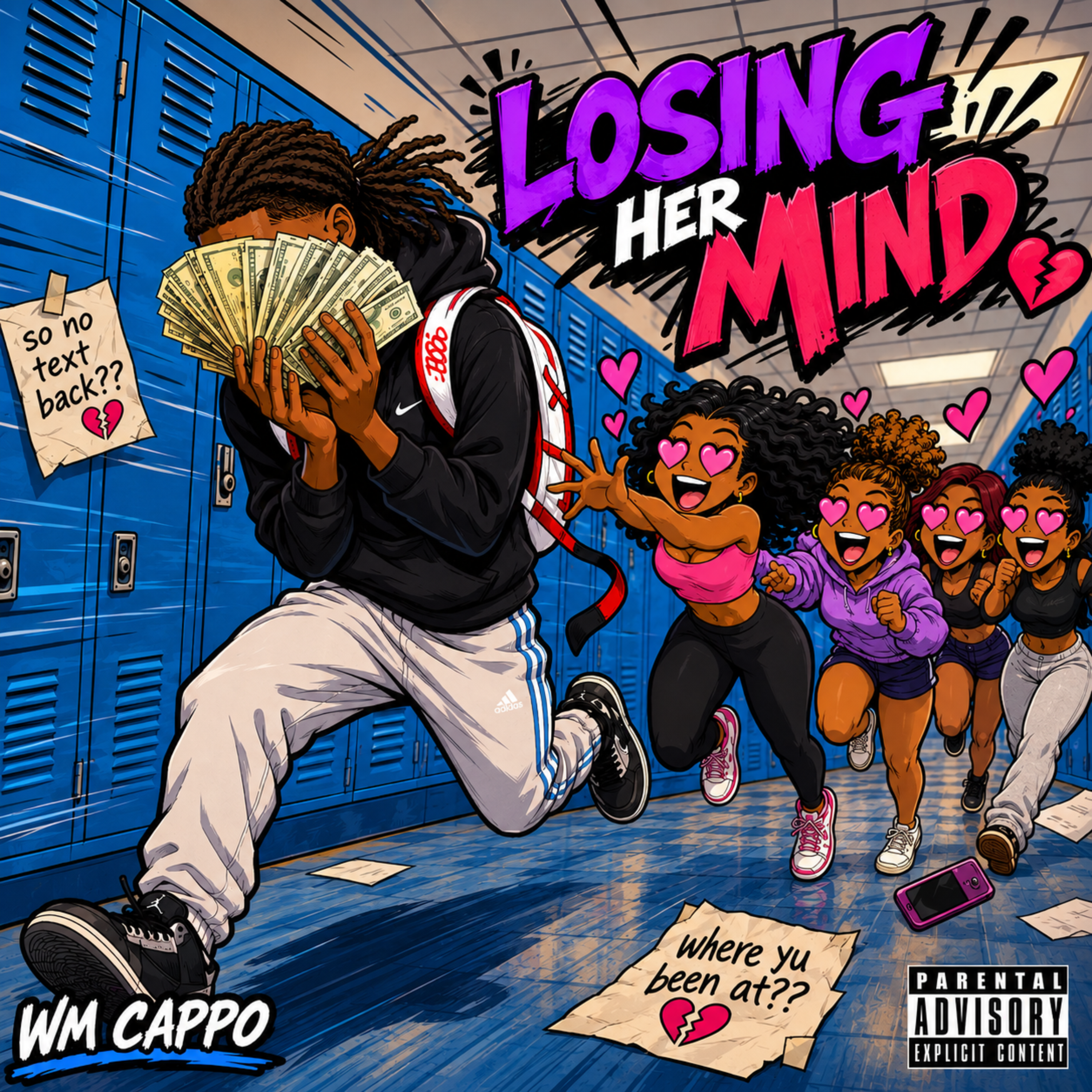 Losing Her Mind by WM Cappo cover art
