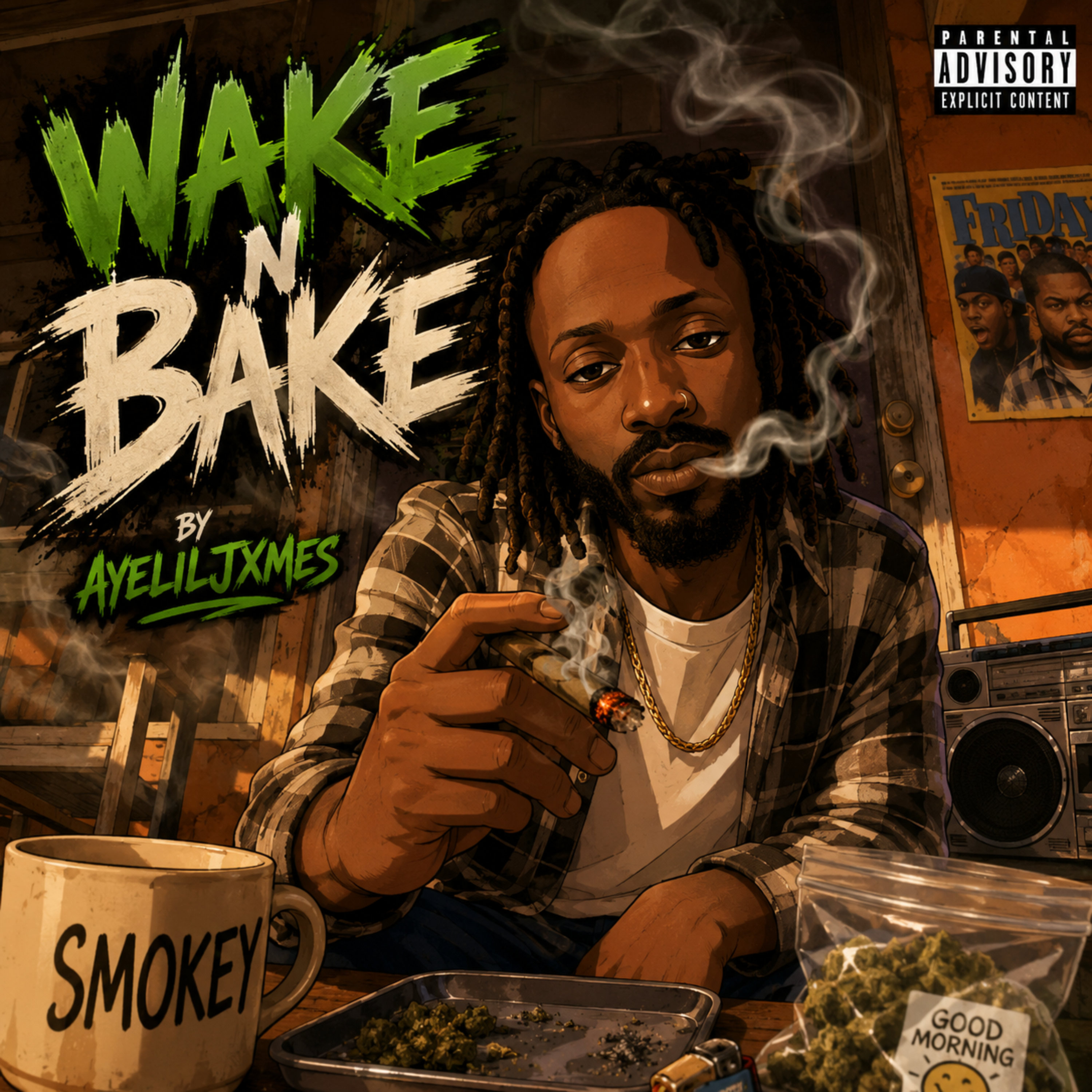 Wake N’ Bake by Ayeliljxmes cover art