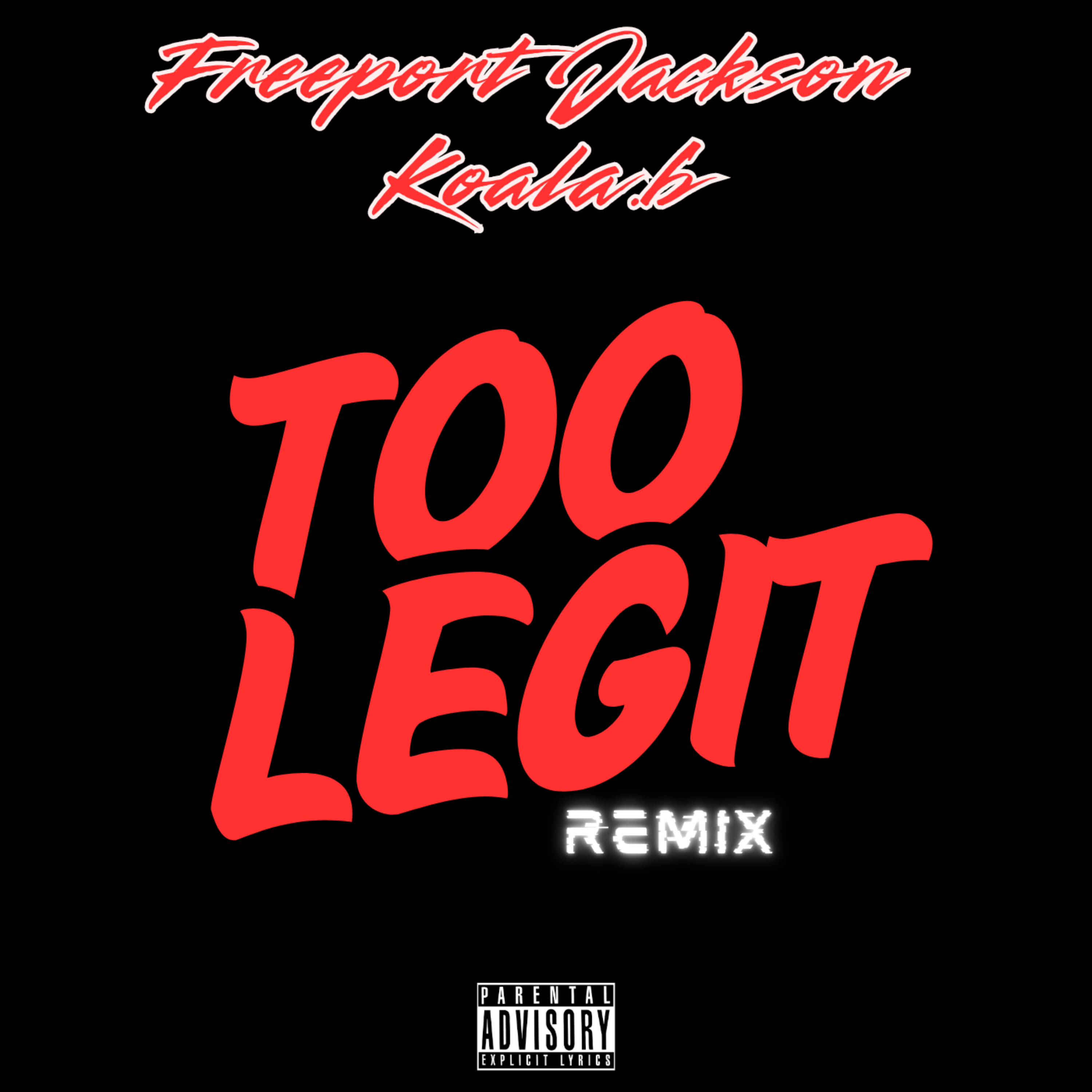 Too Legit (Remix) artwork