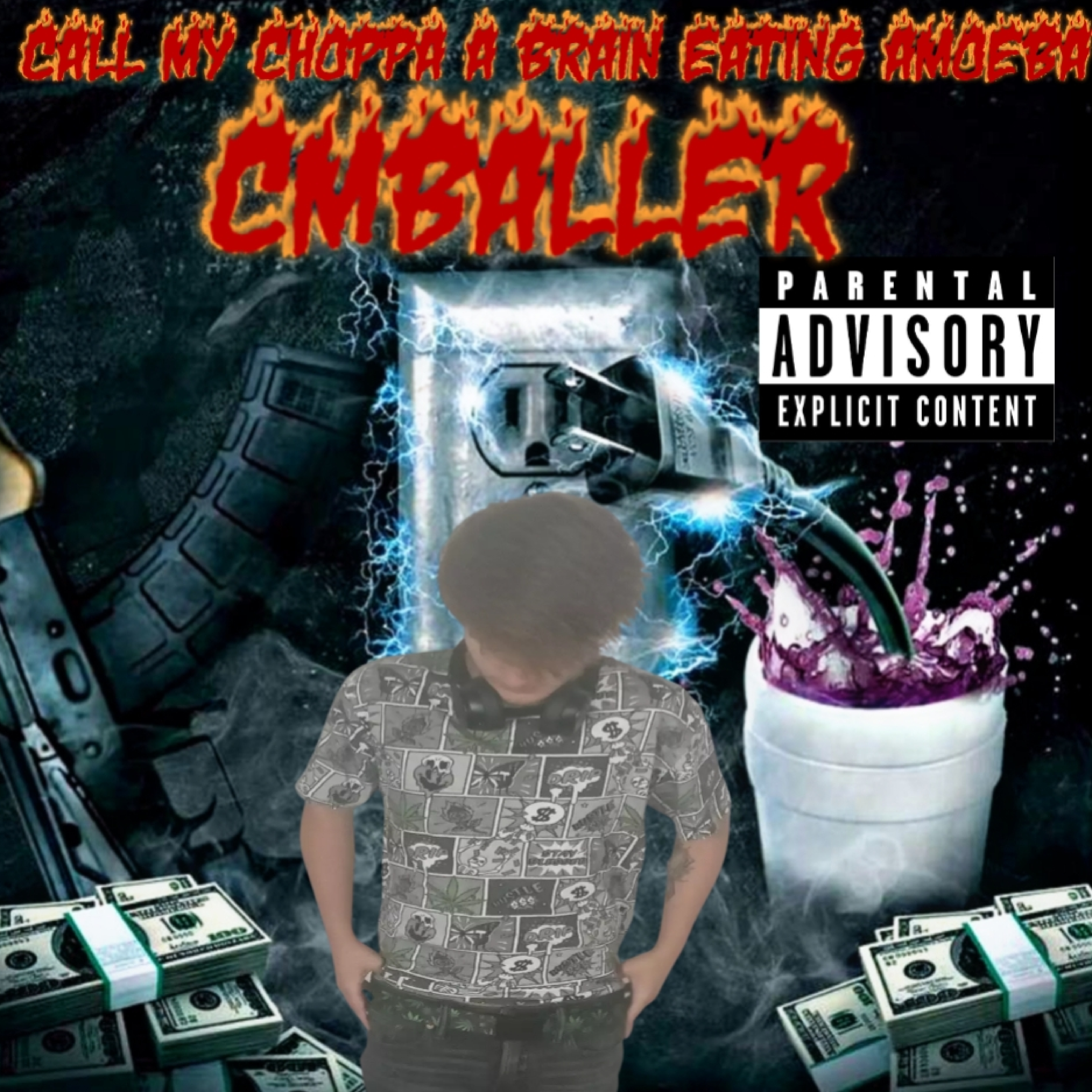 call my choppa a Brain eating amoeba by Cmballer cover art