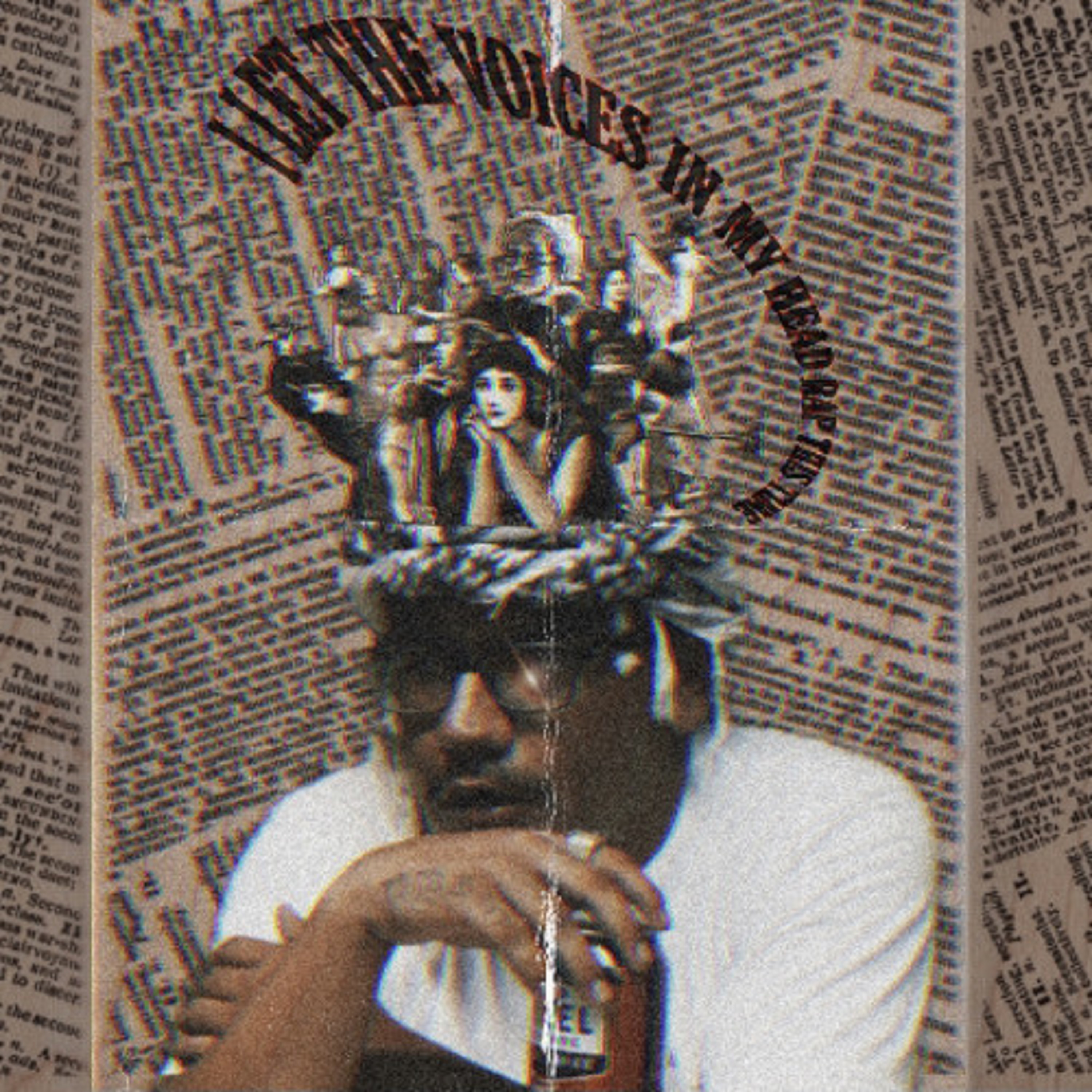I LET THE VOICES IN MY HEAD RAP THIS TIME artwork