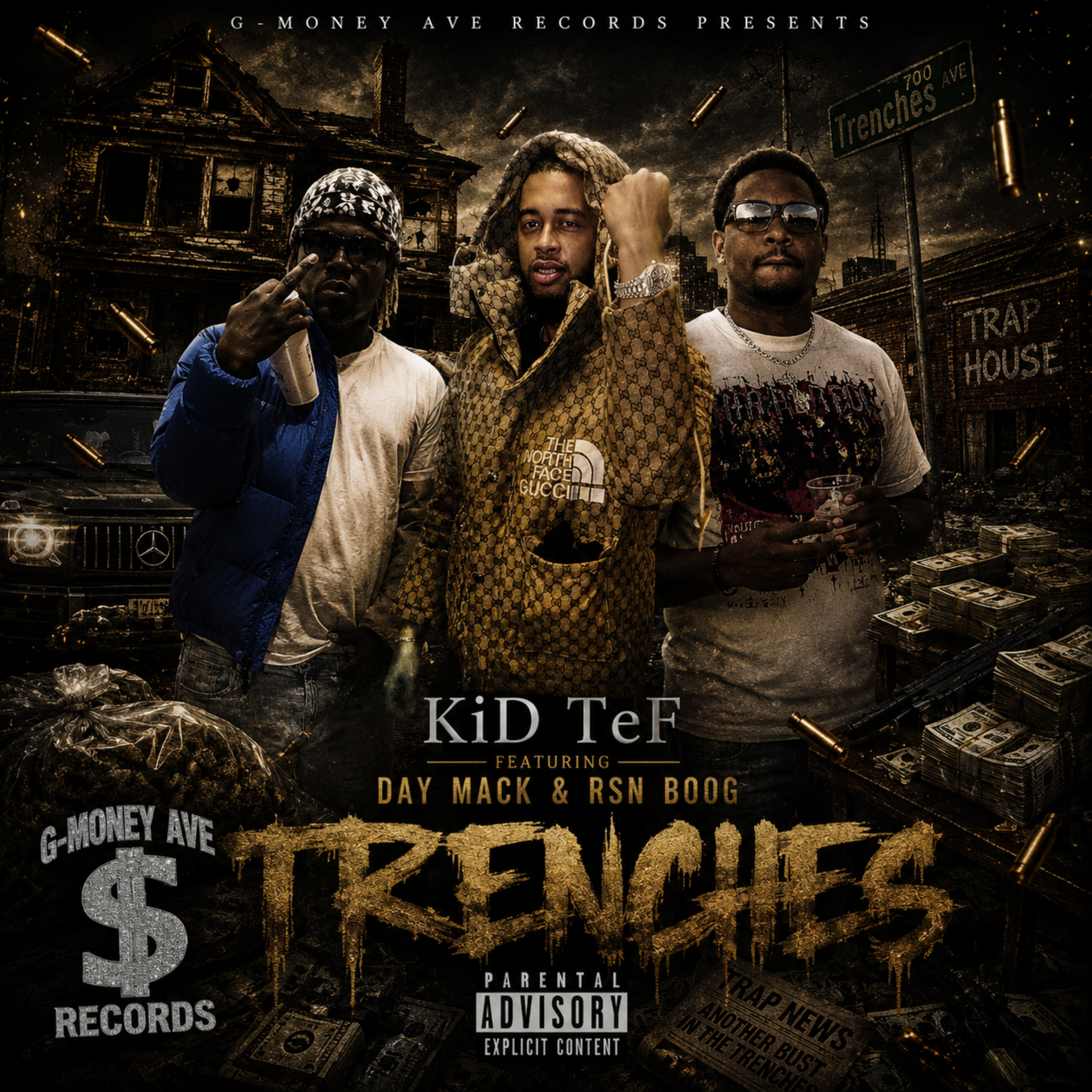 TRENCHES by Kid Tef cover art