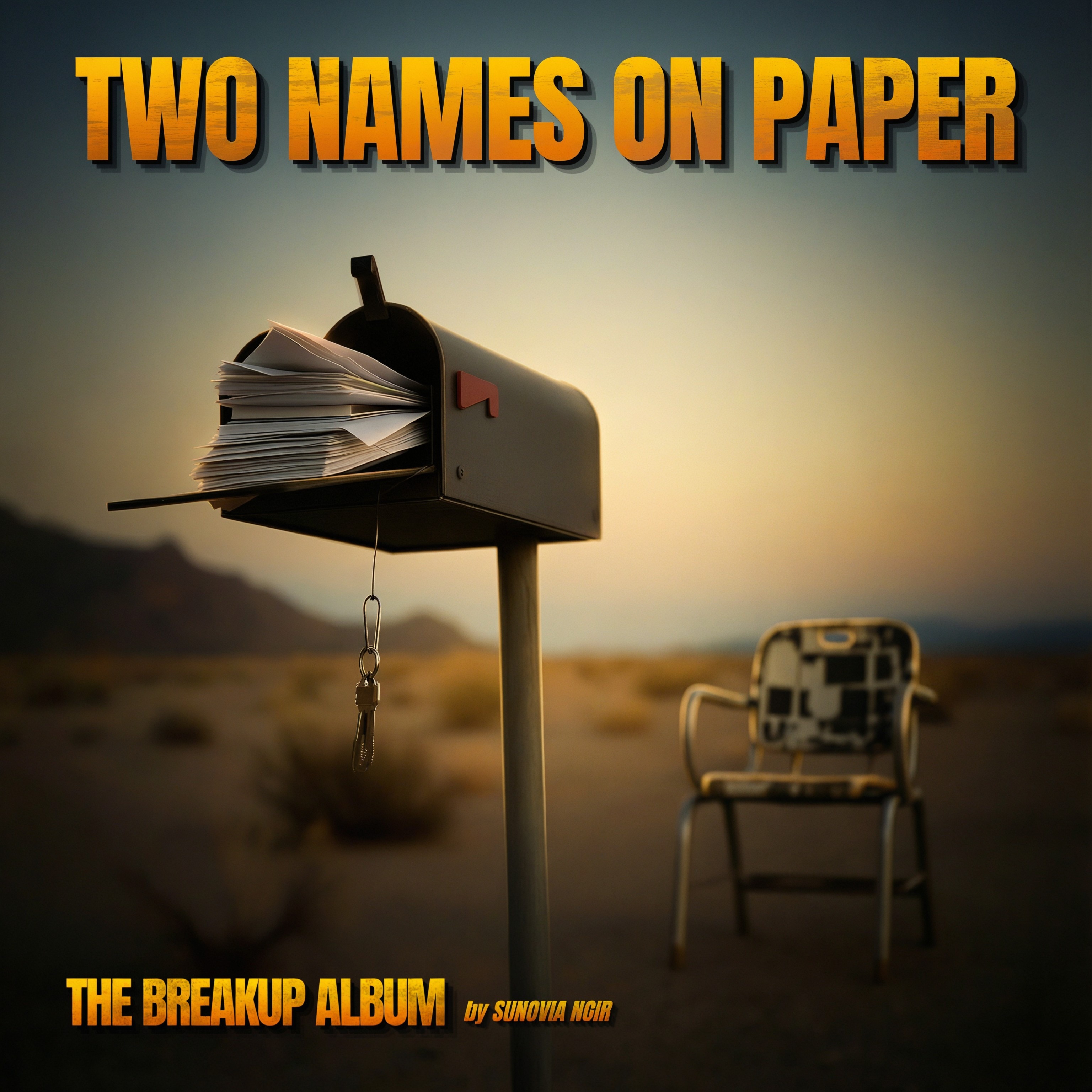 Two Names on Paper artwork