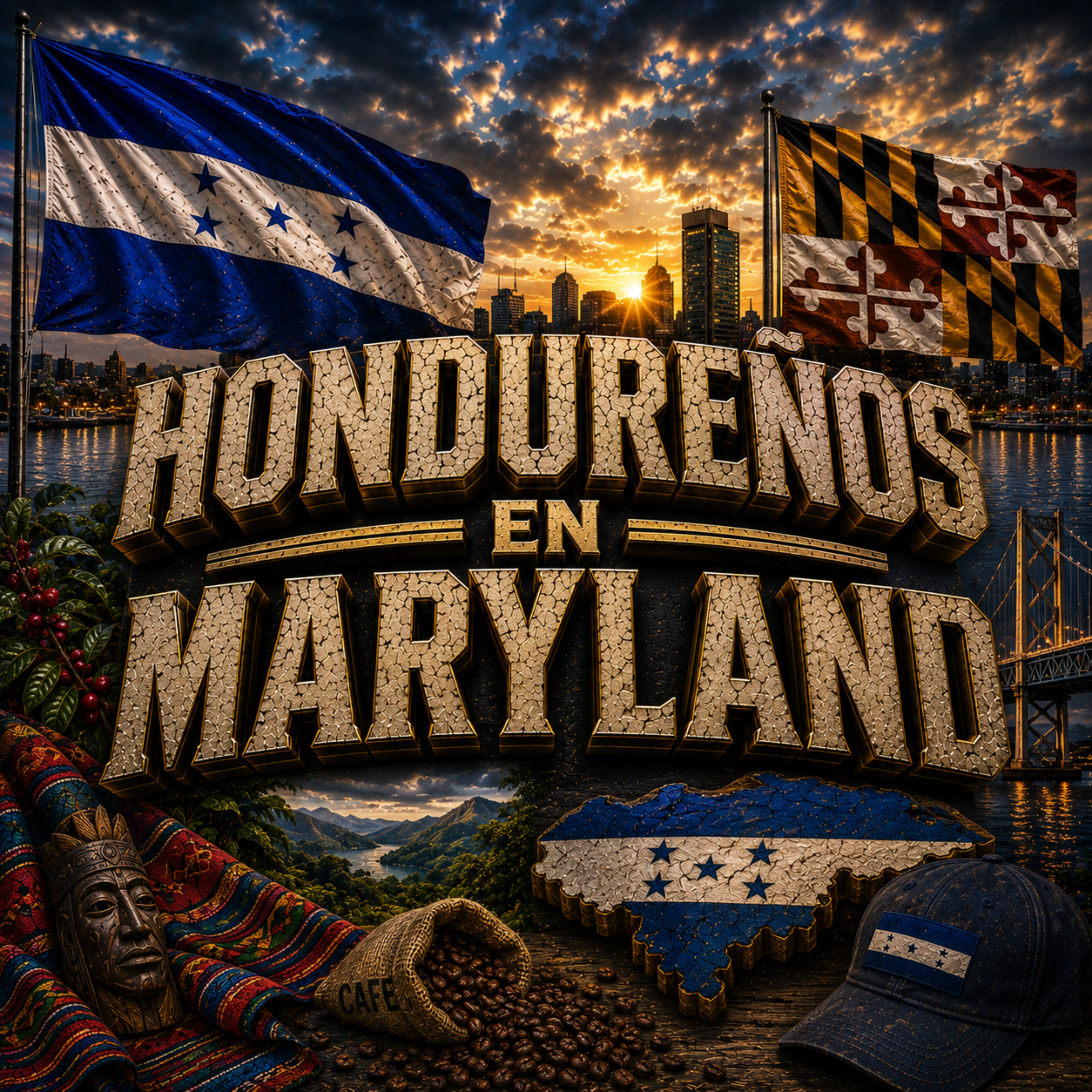Hondureños En Maryland by El Invisible cover art
