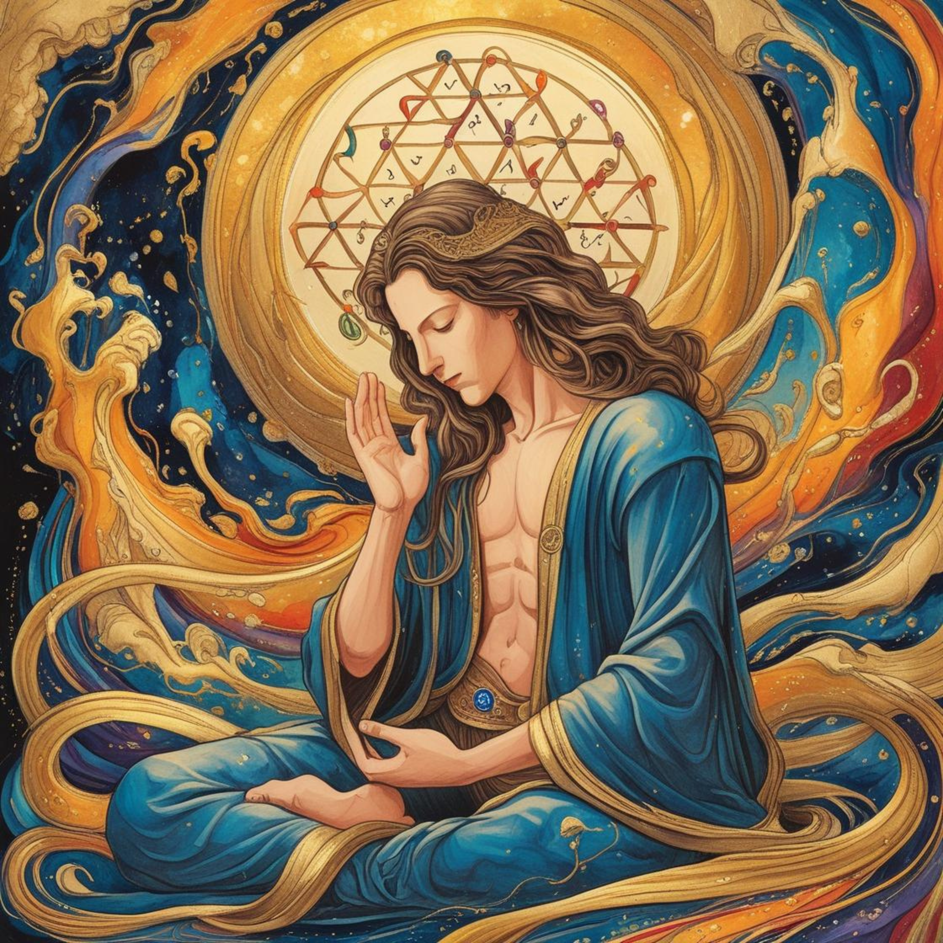 Mantras Místicos da Cabala para Despertar a Alma e Ativar a Proteção Divina e a Prosperidade – com frequências 888 + 528 + 432 artwork
