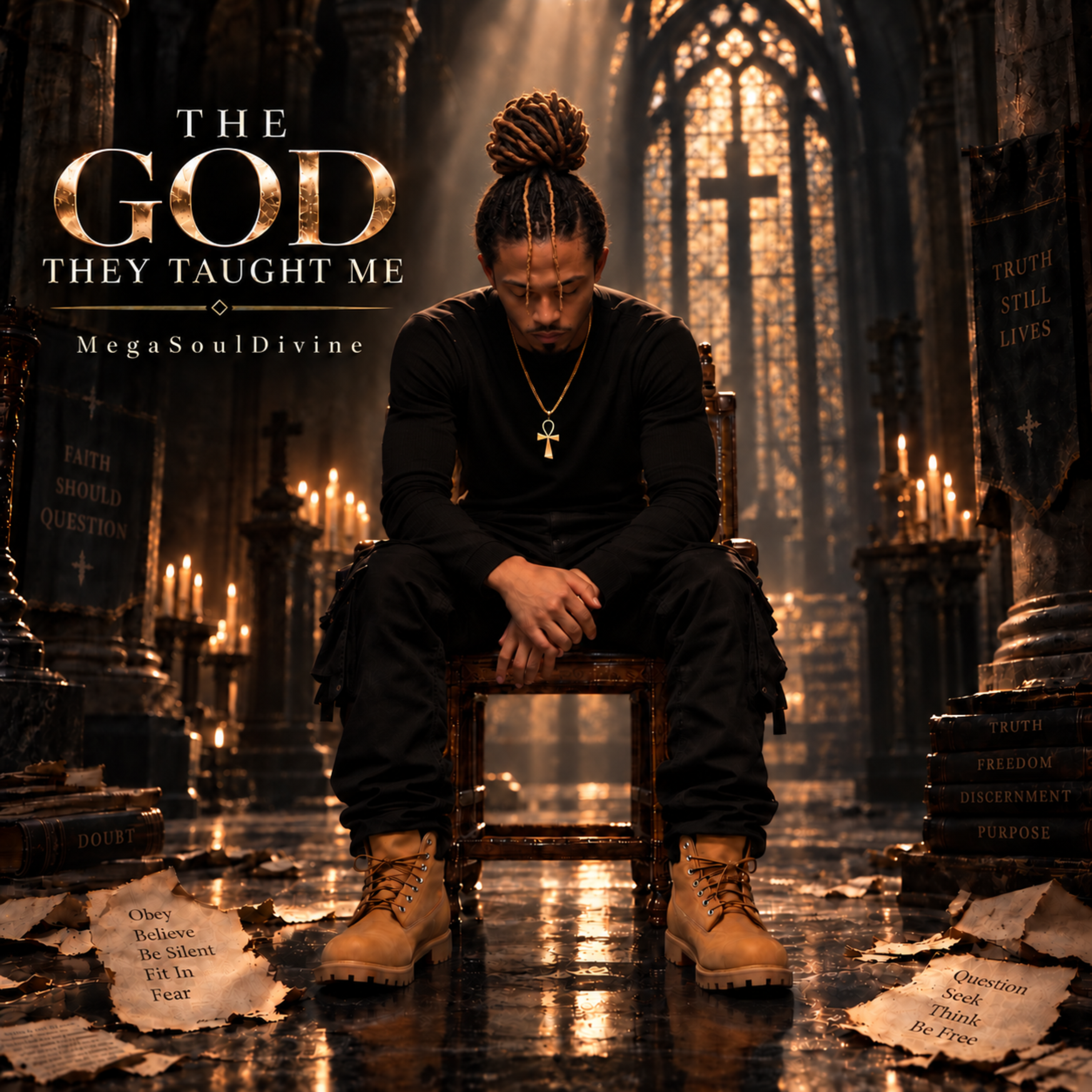 The God They Taught Me by Mega Soul Divine cover art