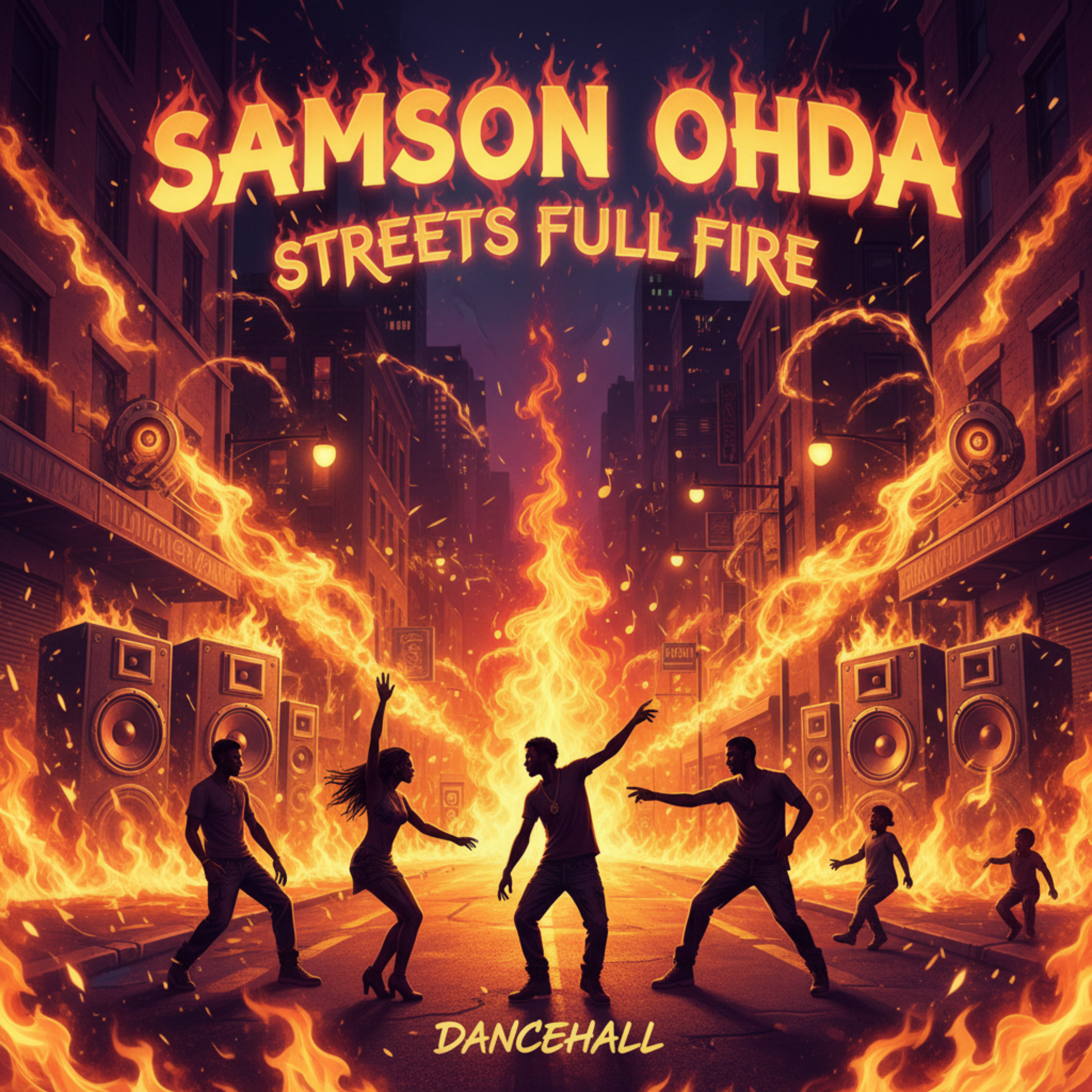 Streets Full Fire by Samson Ohda  cover art
