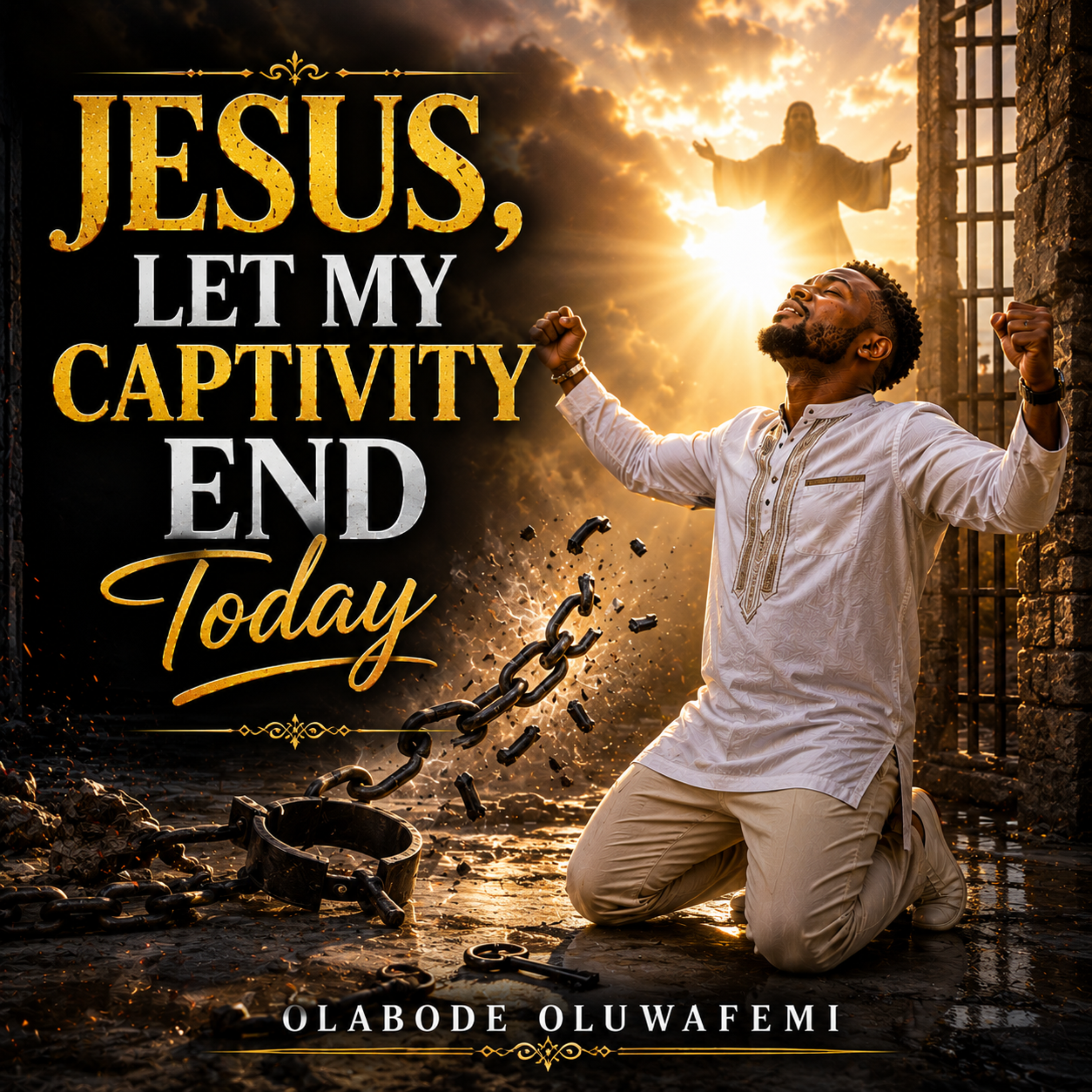 Jesus, Let My Captivity End Today by olabode oluwafemi cover art