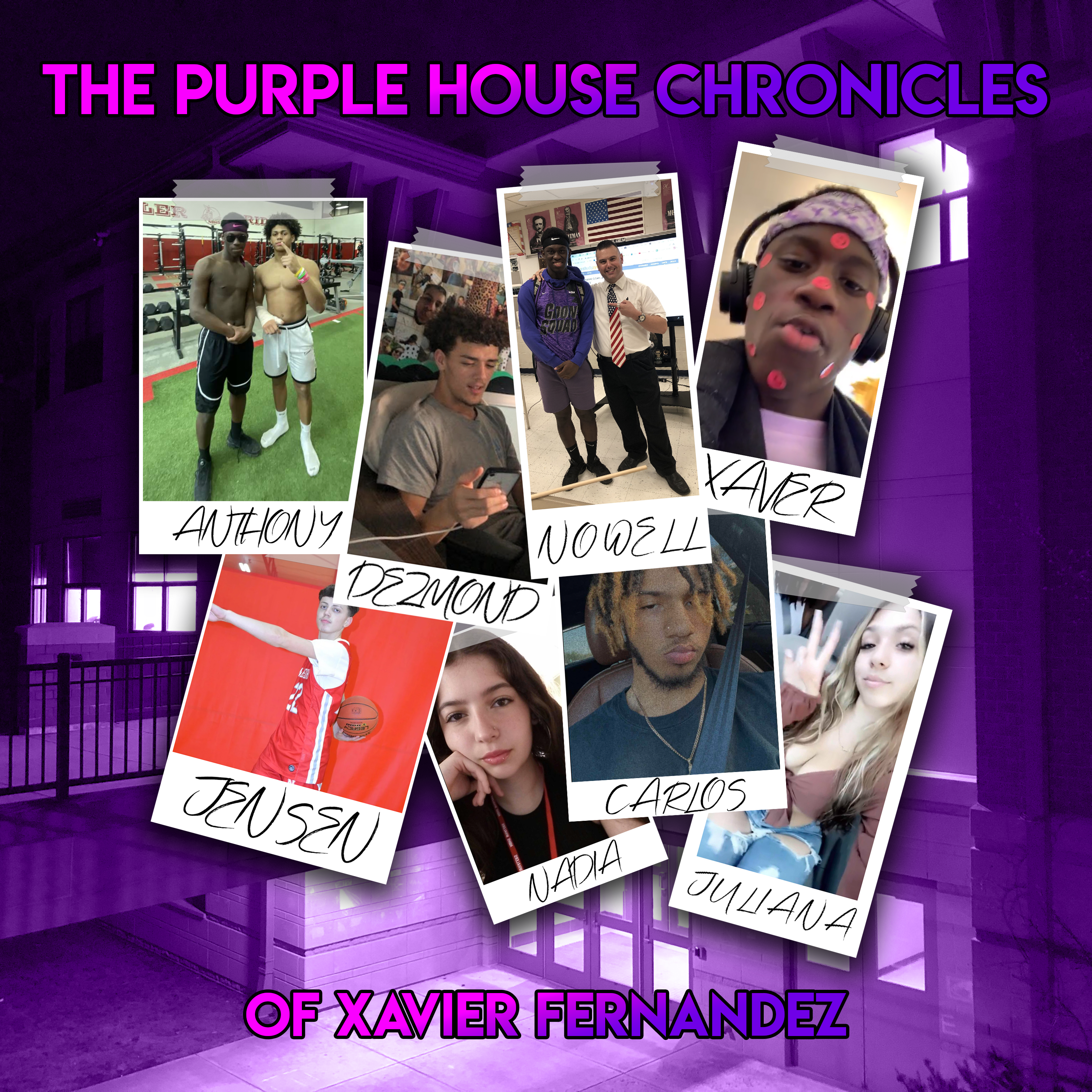 The Purple House Chronicles of Xavier Fernandez artwork