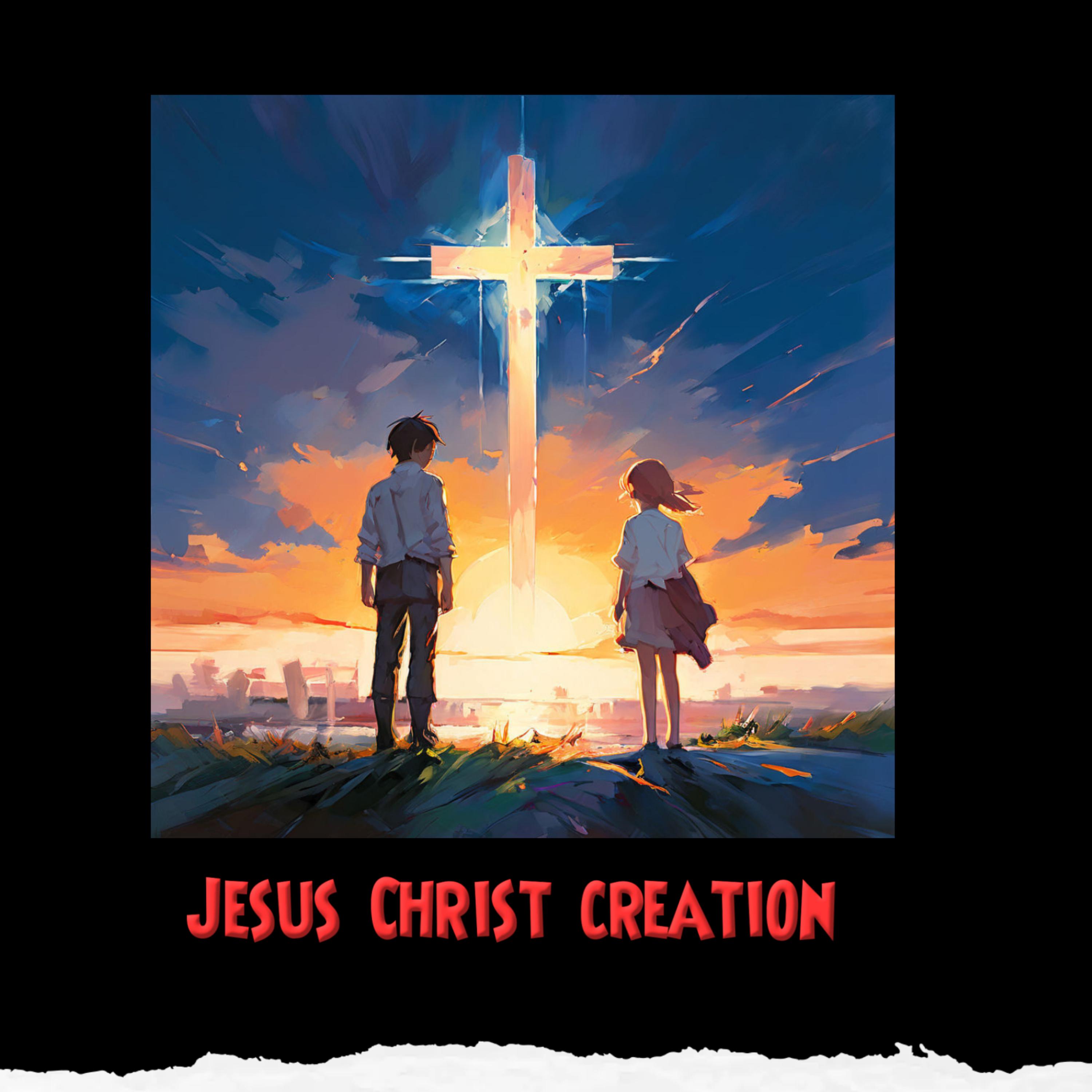 Jesus Christ creation artwork