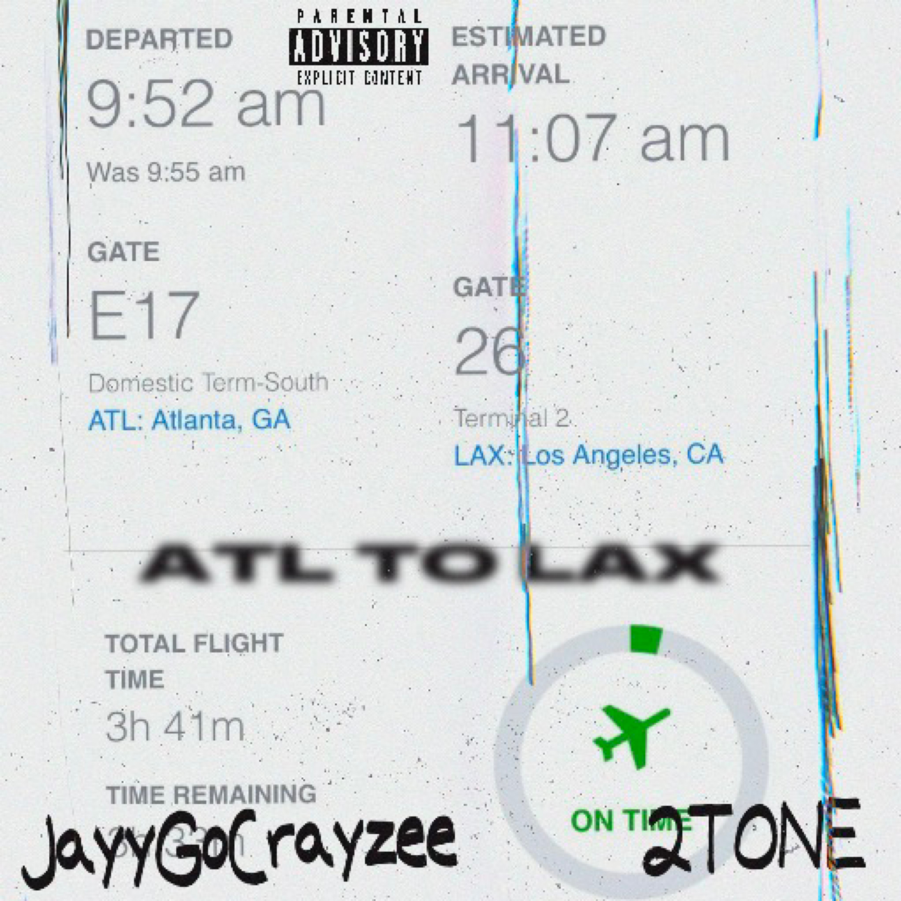 ATL To LAX artwork