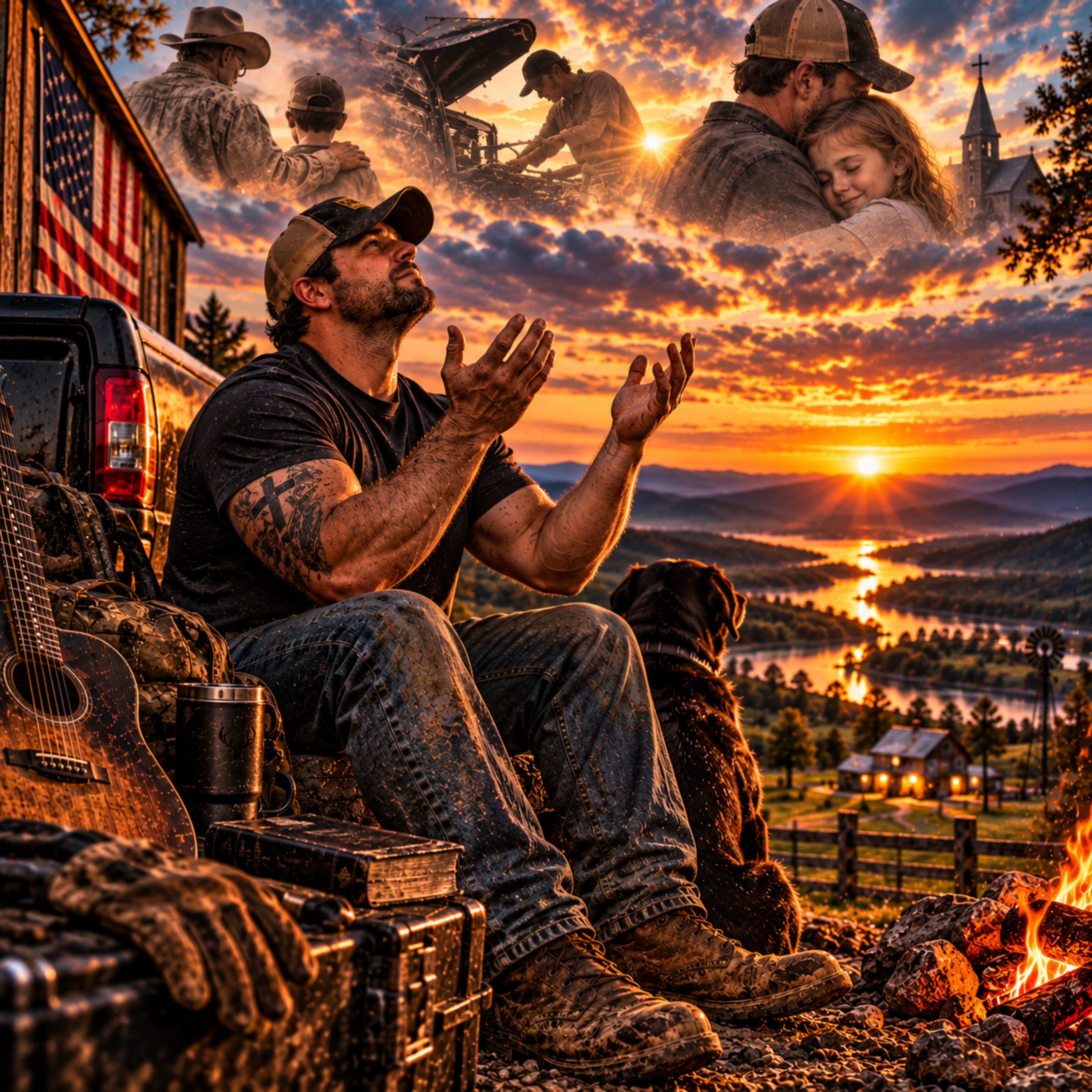 WHAT THESE HANDS BUILT by Tim Anderson Lyrics cover art