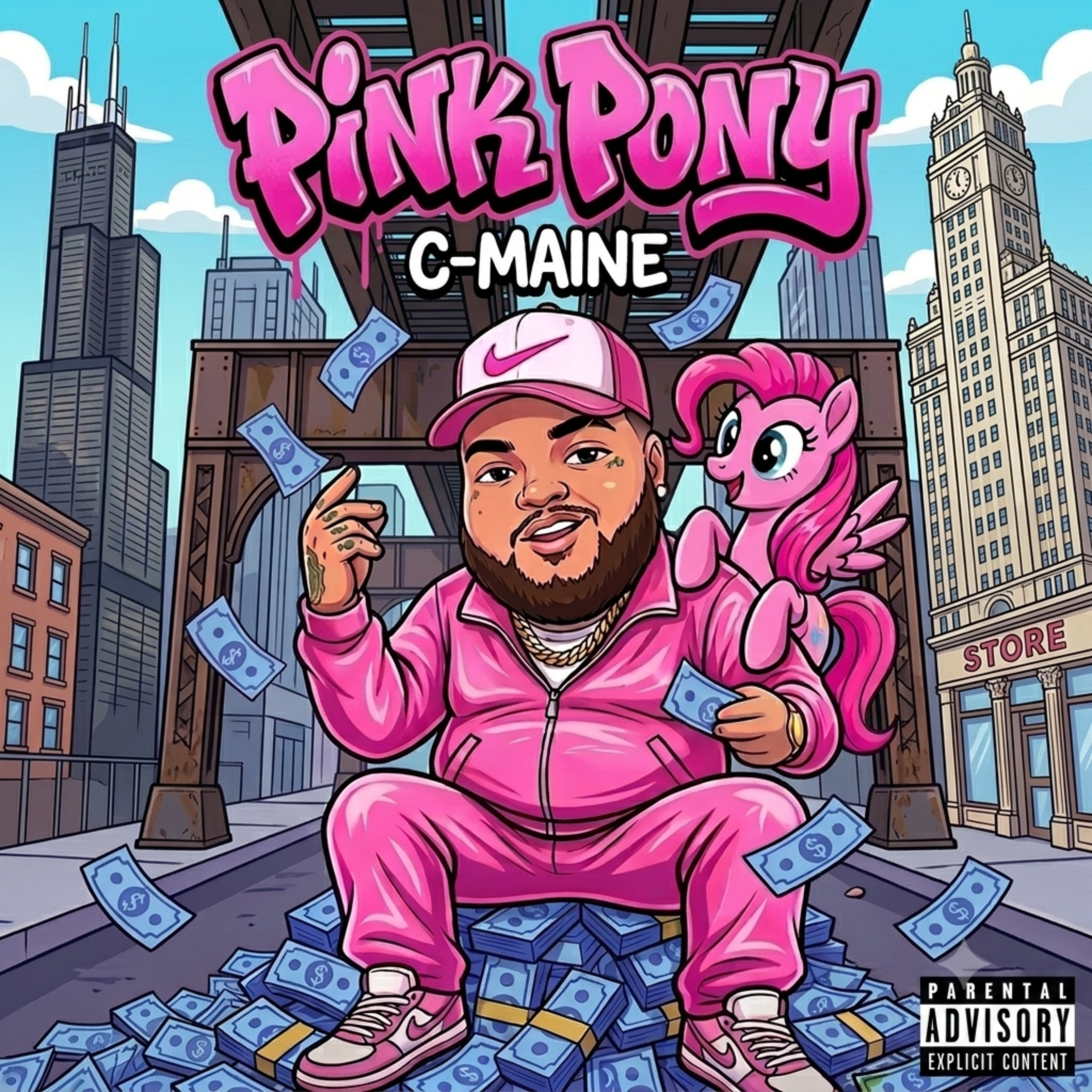 Pink Pony by C-Maine cover art
