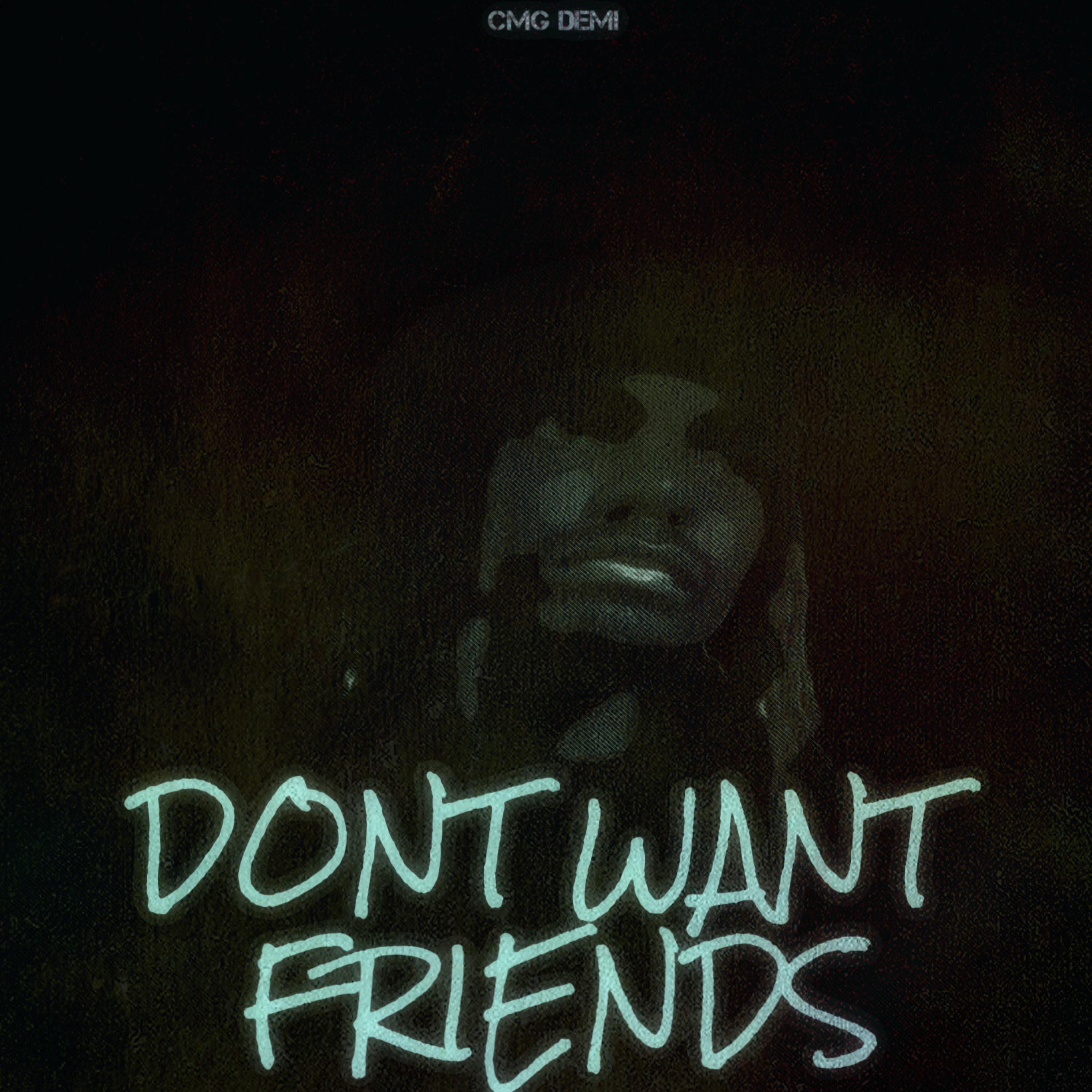 DONT WANT FRIENDS artwork