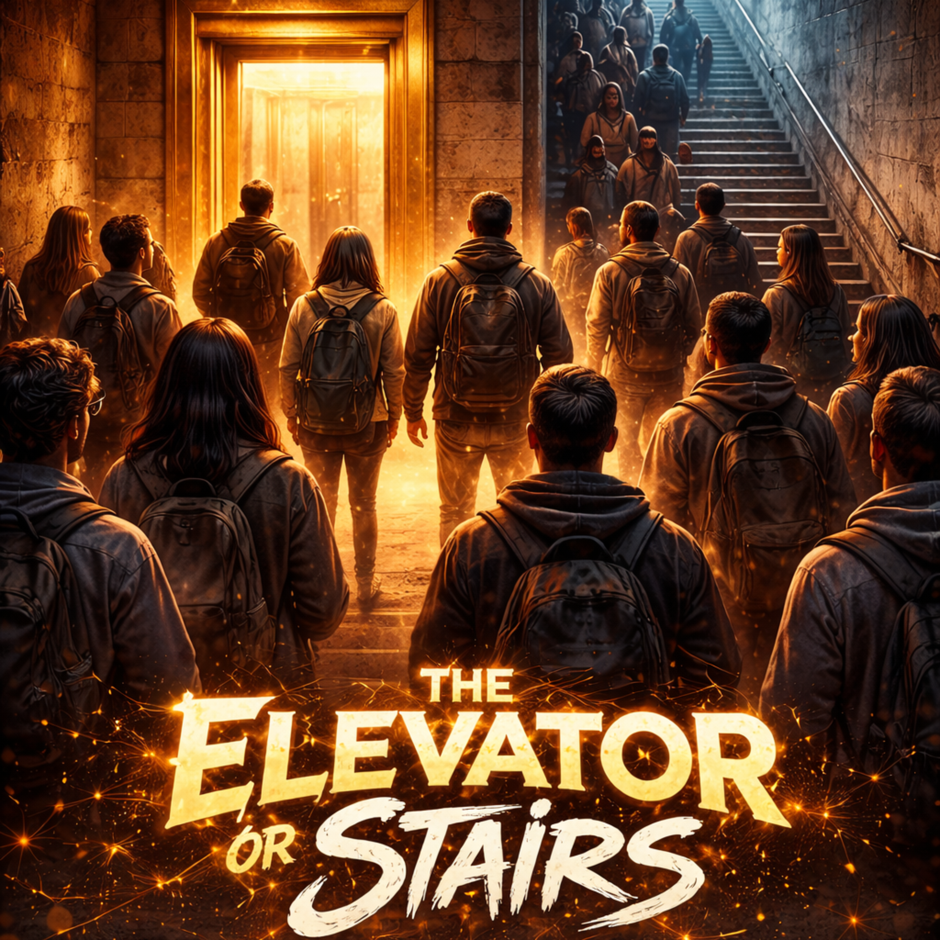 The Elevator Or Stairs artwork