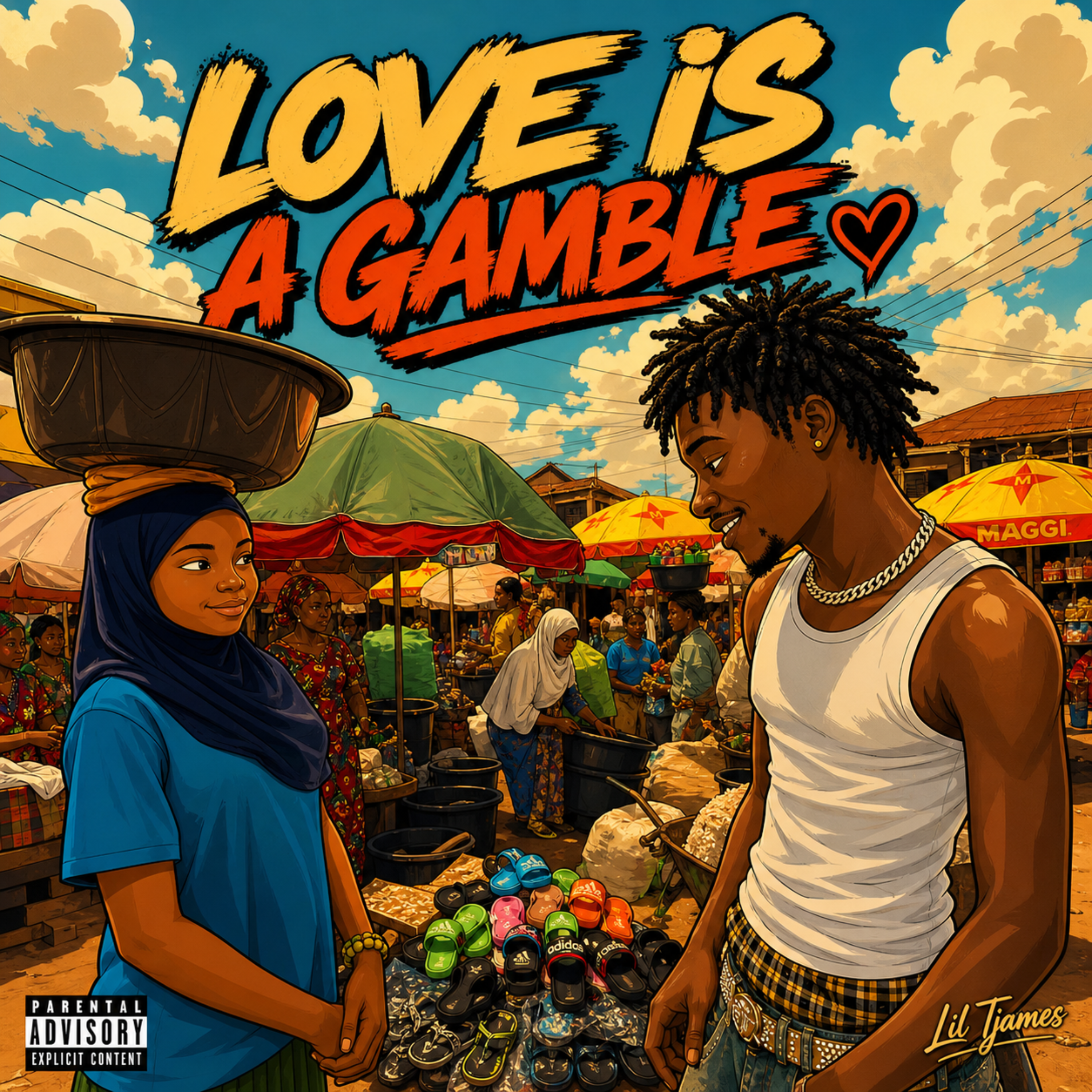 Love Is A Gamble by Lil Tjames cover art