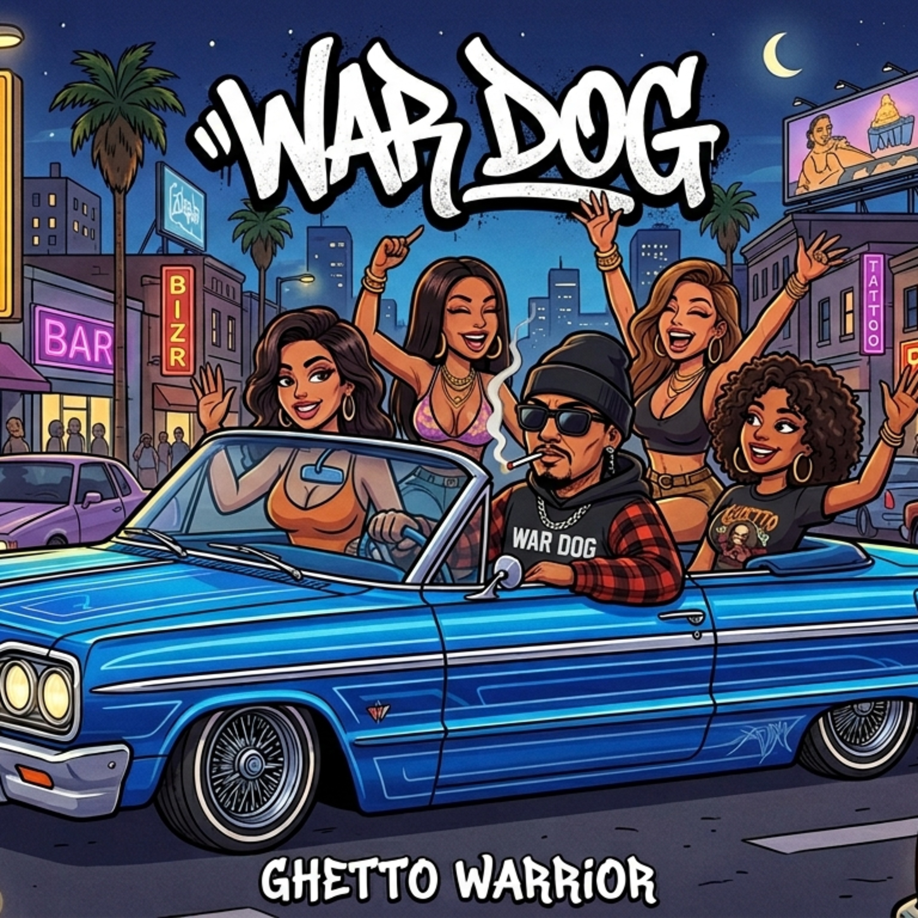 Ghetto Warrior by War Dog cover art