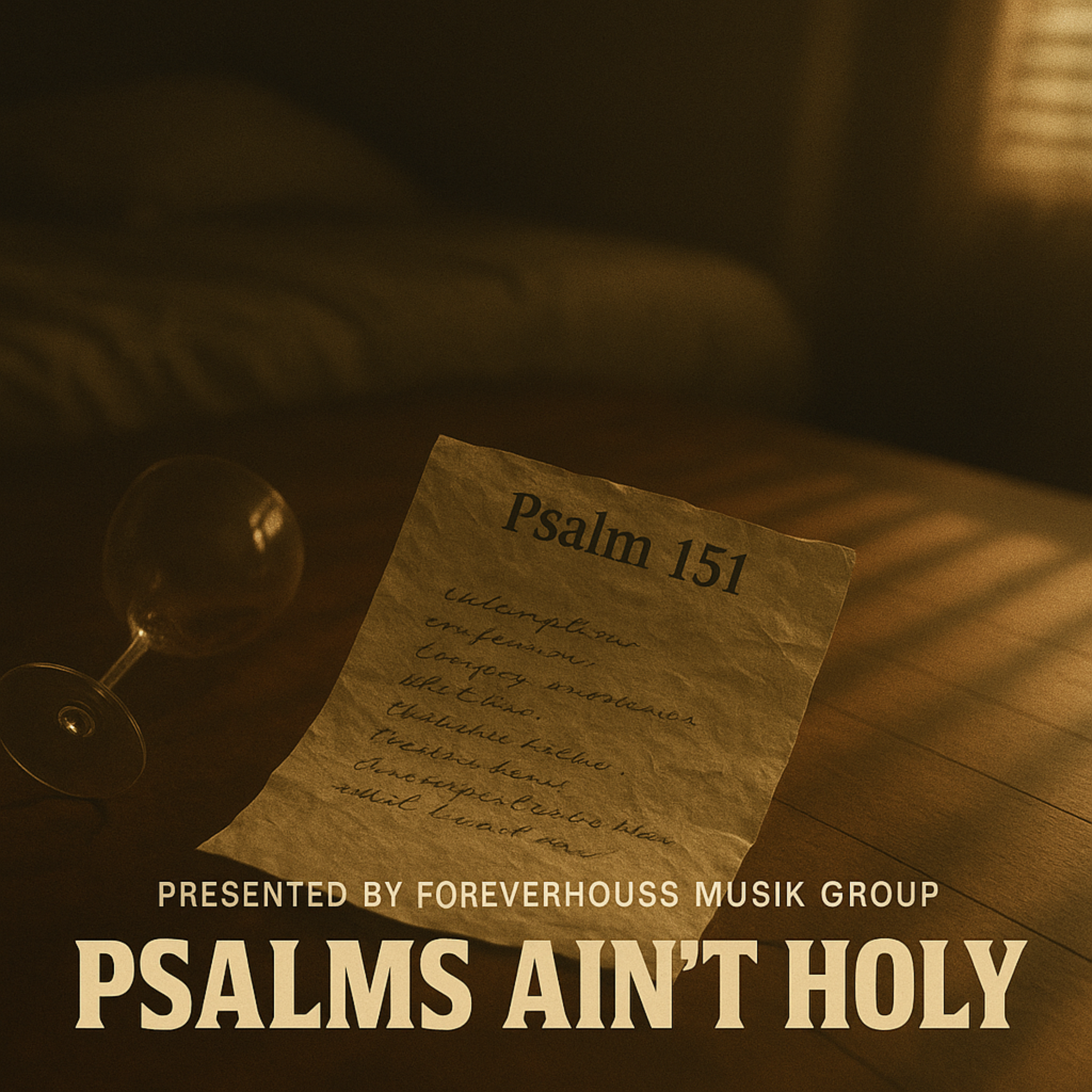 Psalms Ain’t Holy artwork