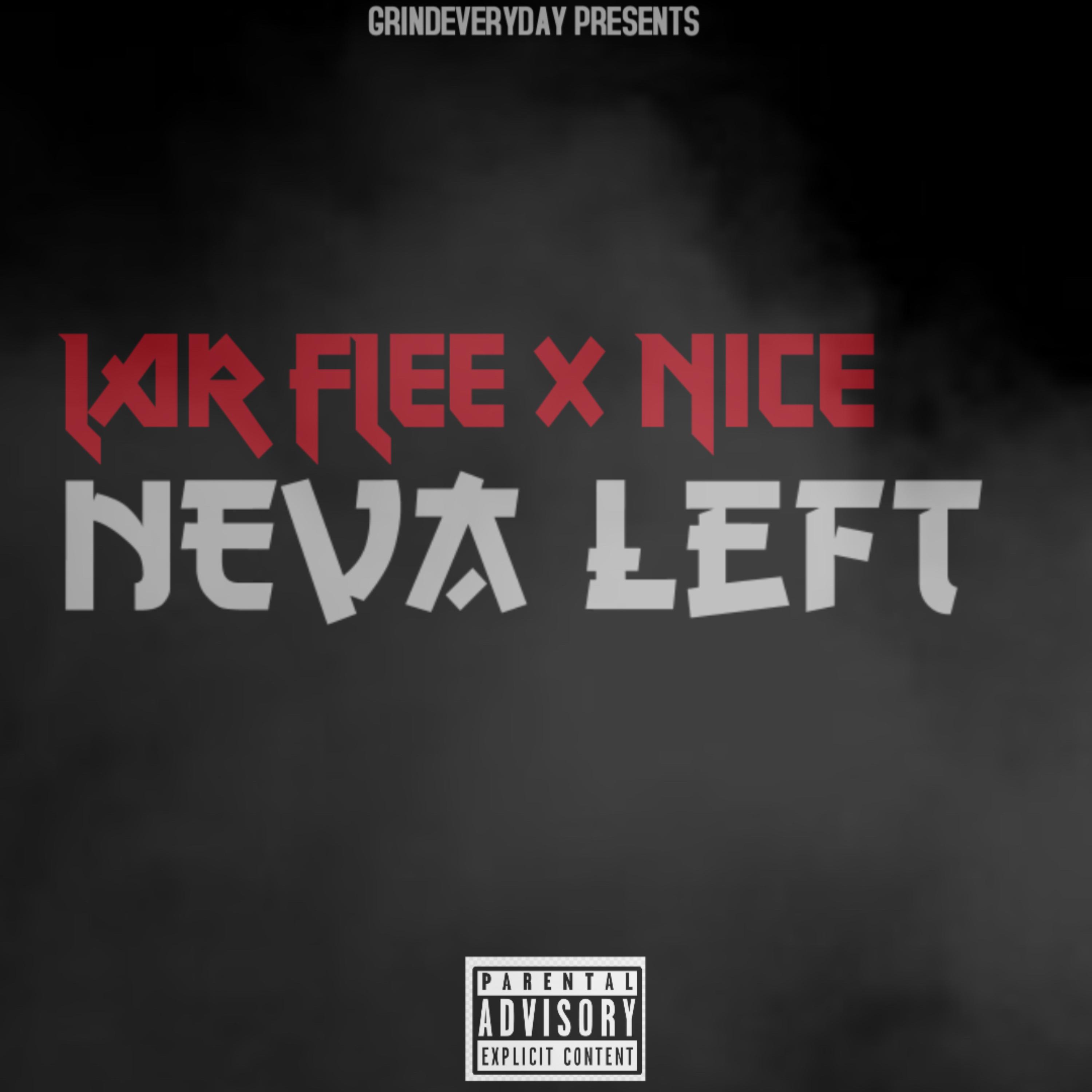 NEVER LEFT artwork