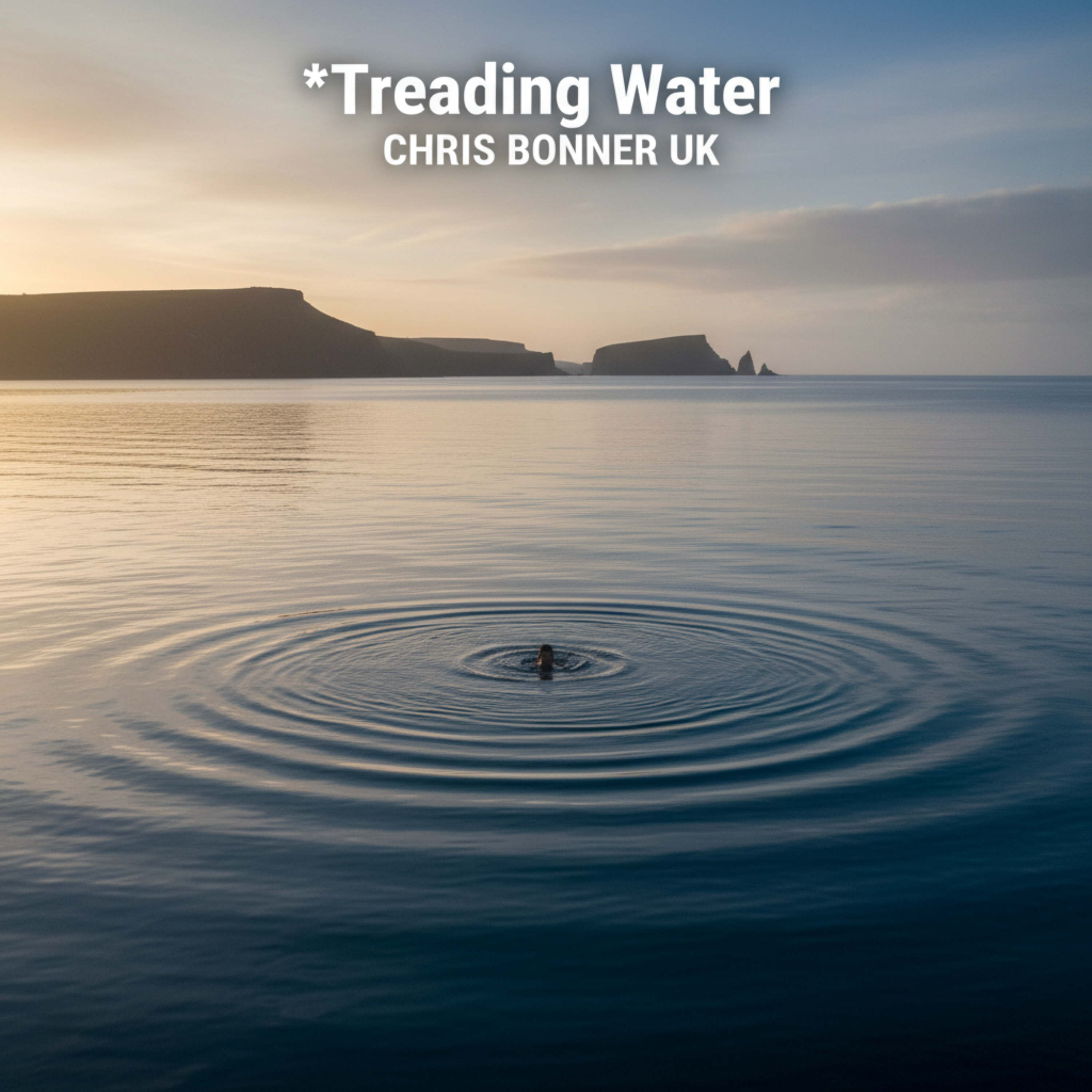 Treading Water by Chris Bonner UK cover art