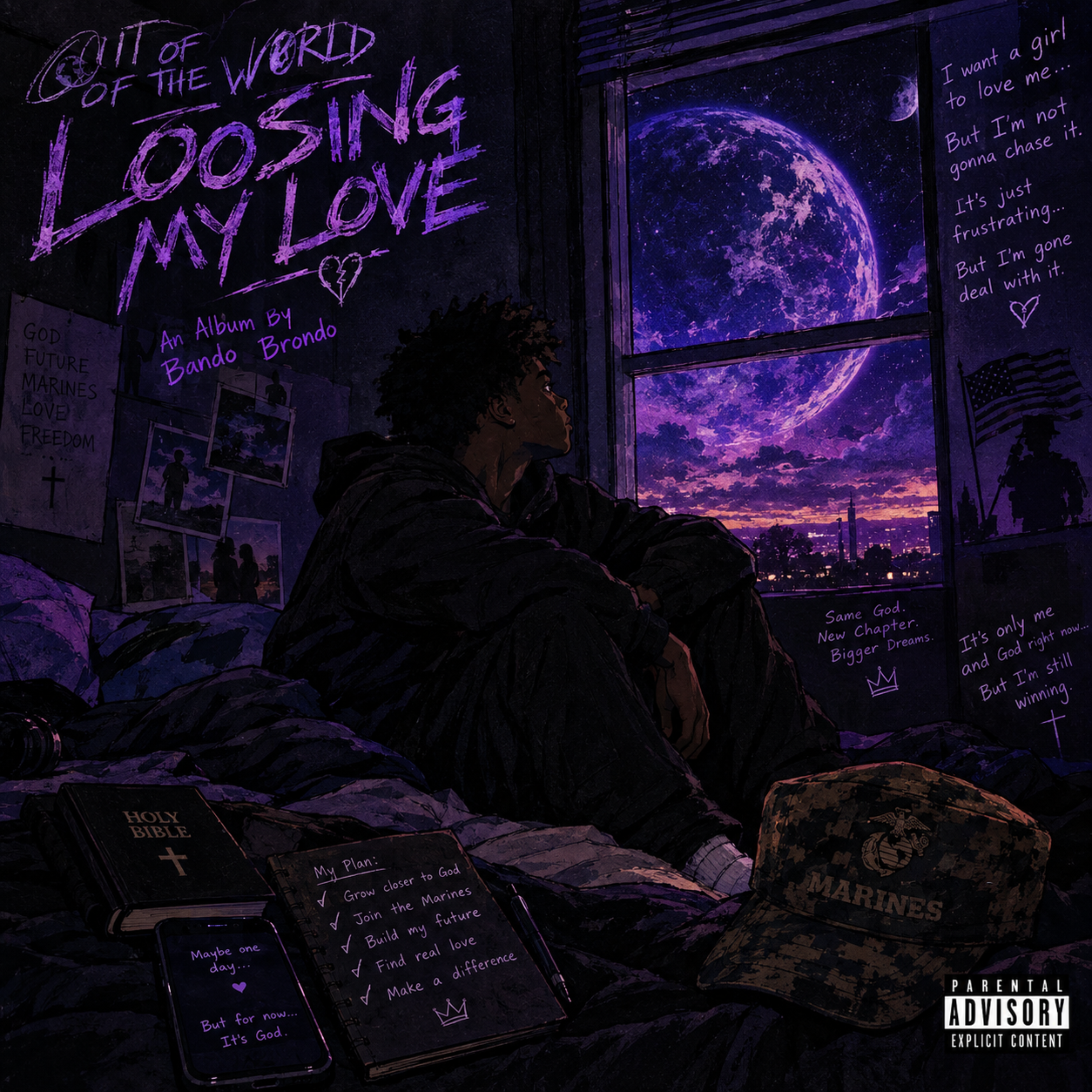 Loosing My Love by Bando Brondo cover art
