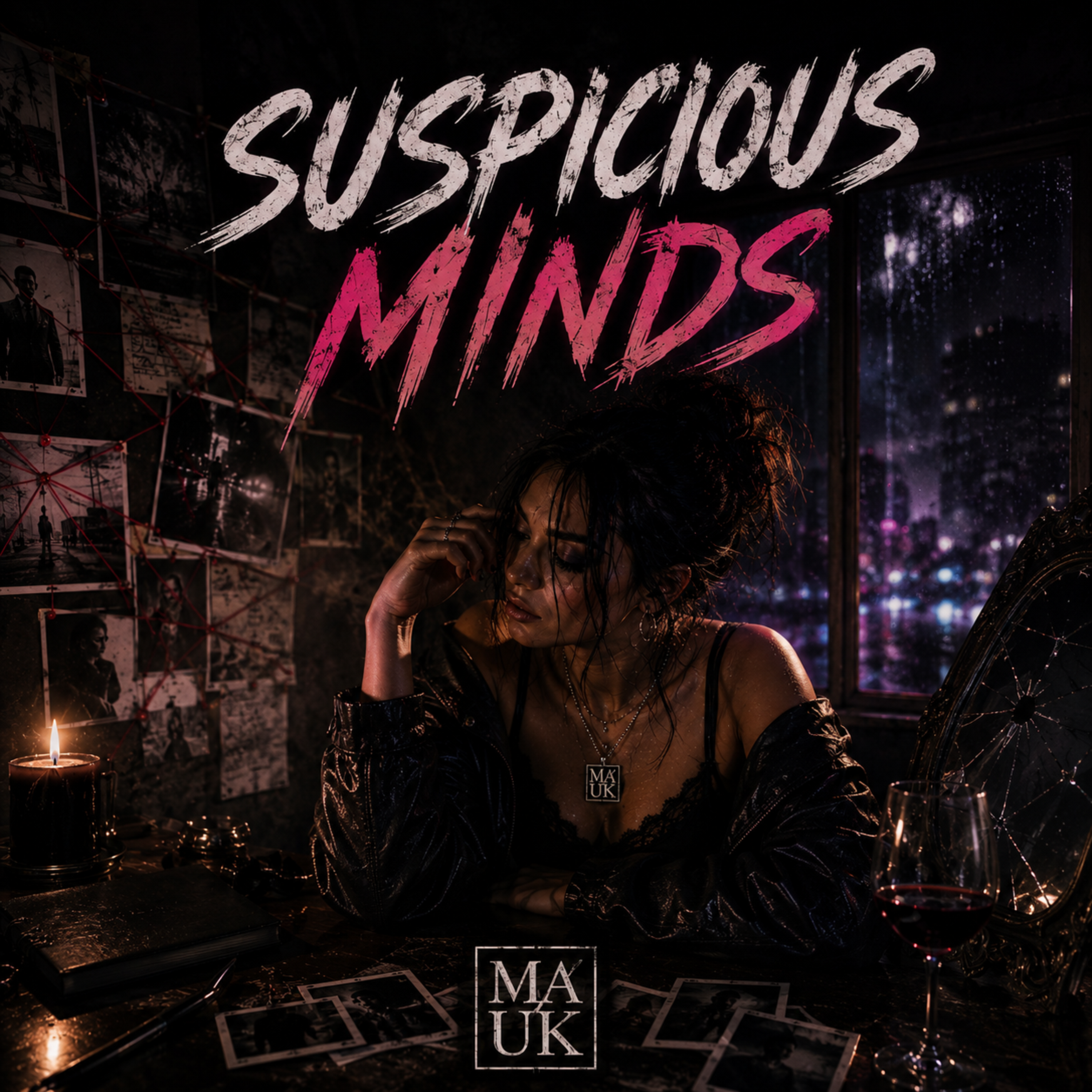Suspicious Minds by MA UK cover art
