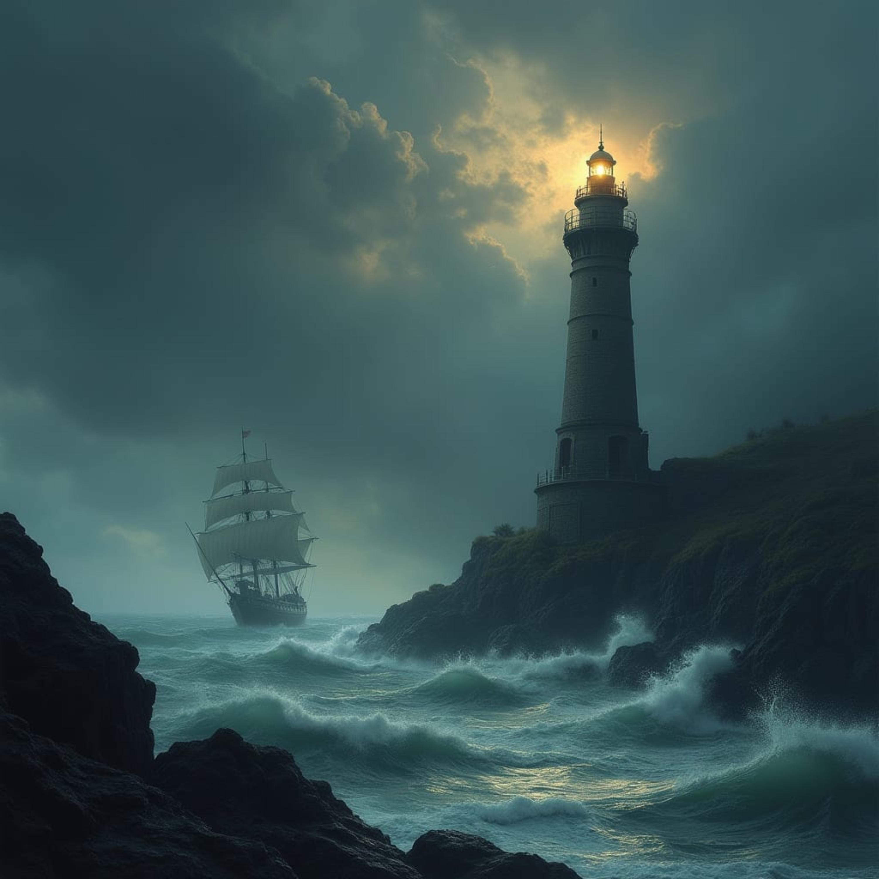 Lighthouse artwork