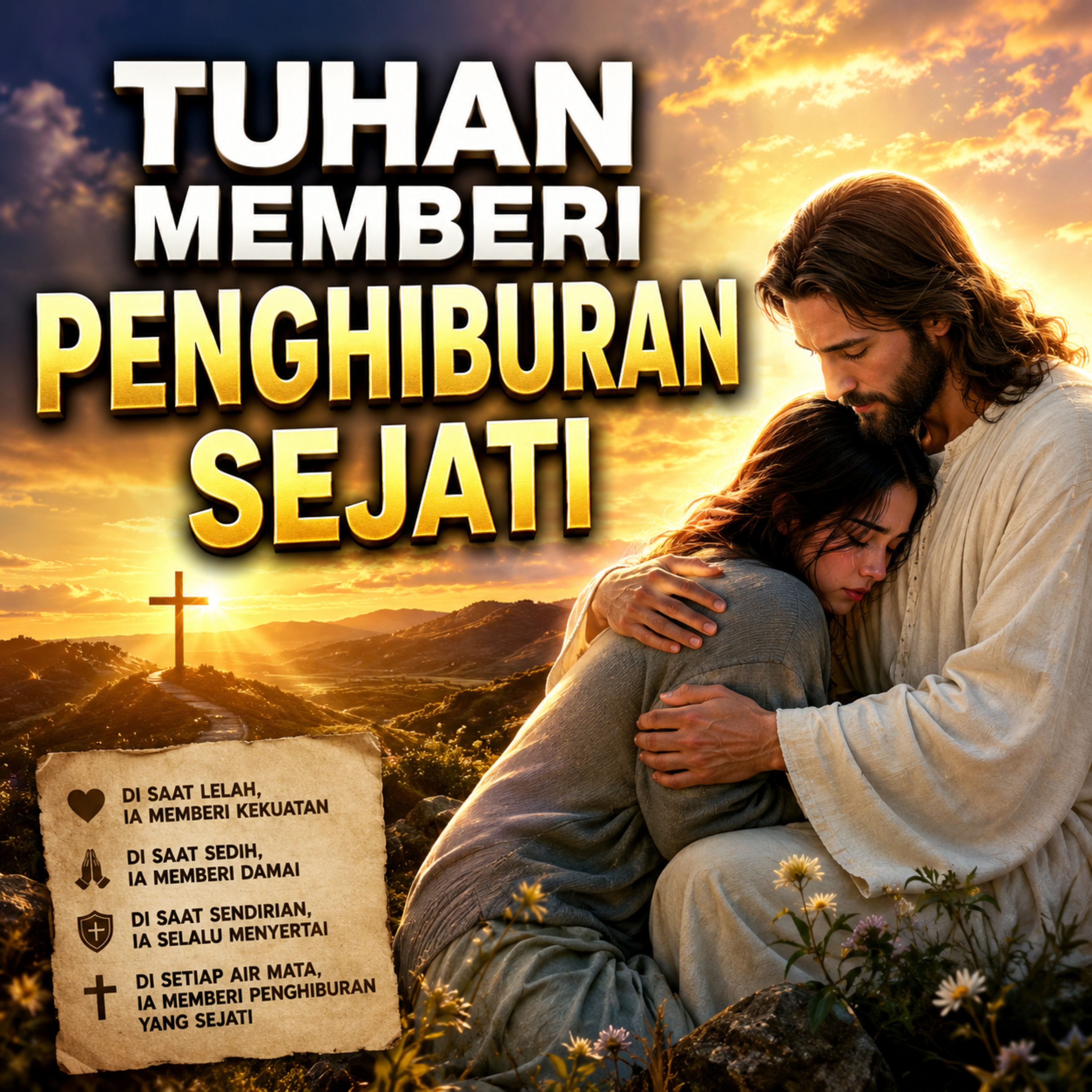 Tuhan Memberi Penghiburan Sejati by PUJI WORSHIP cover art
