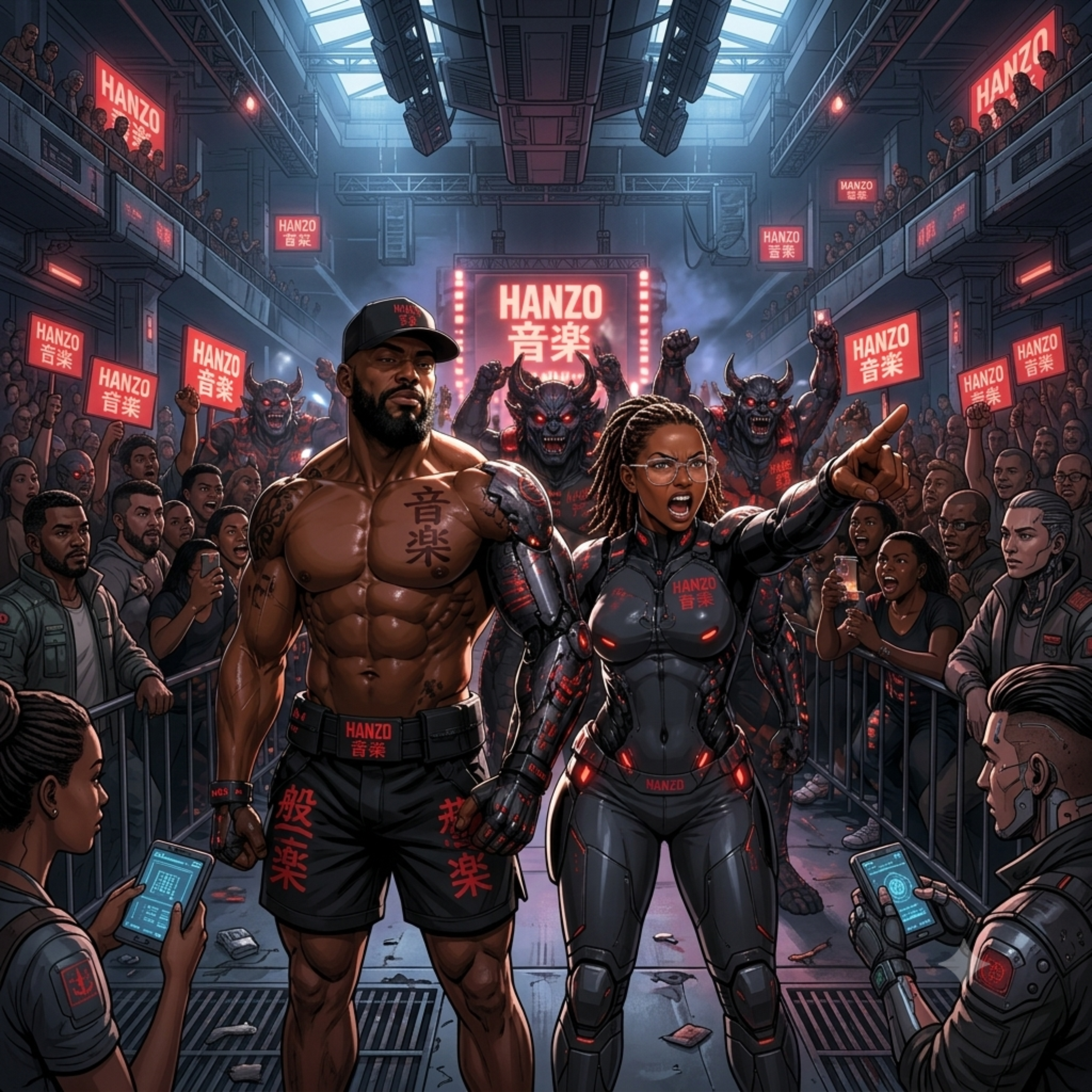 Crushing Bones by Hanzo Muzic cover art