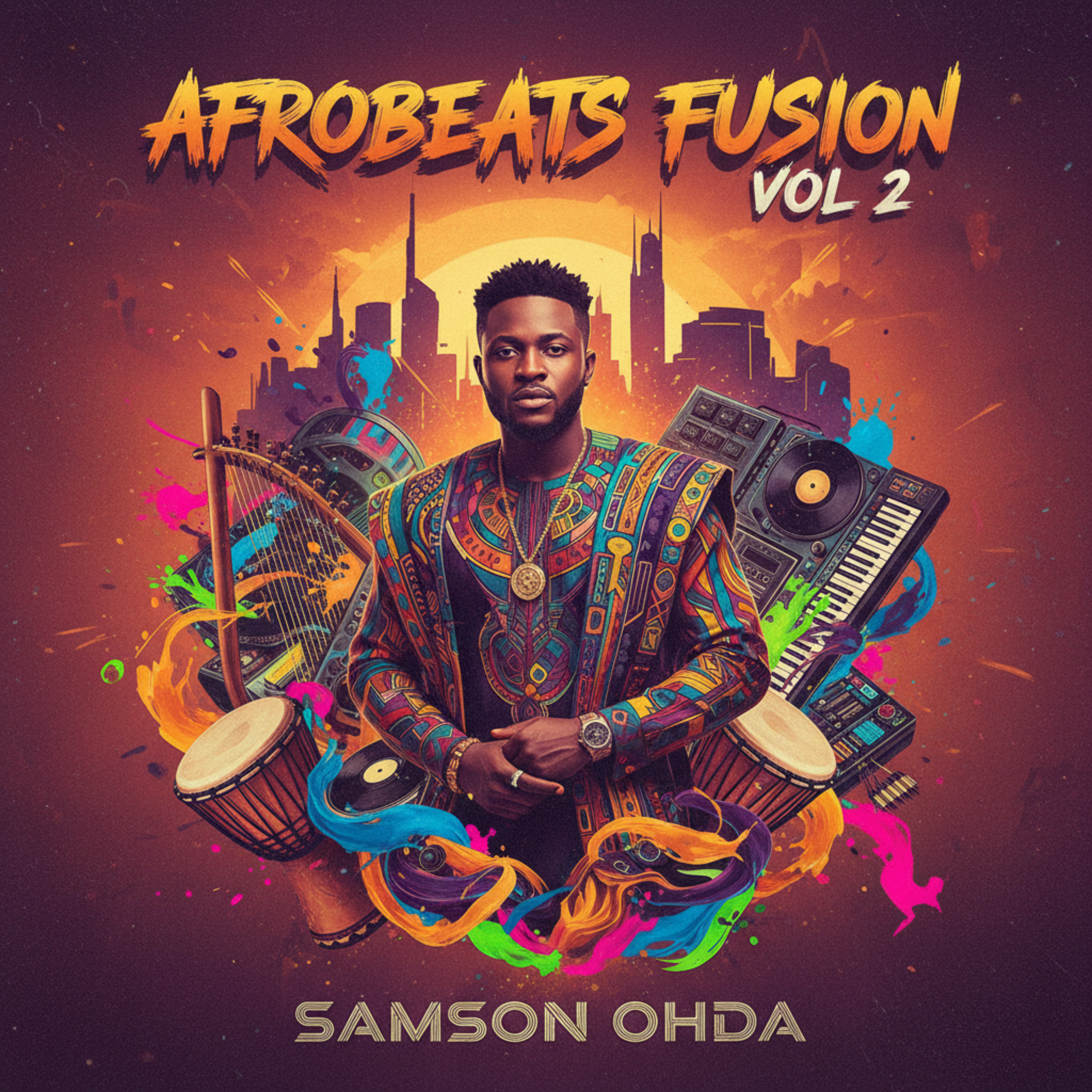 Afrobeats Fusion Vol 2 Album artwork