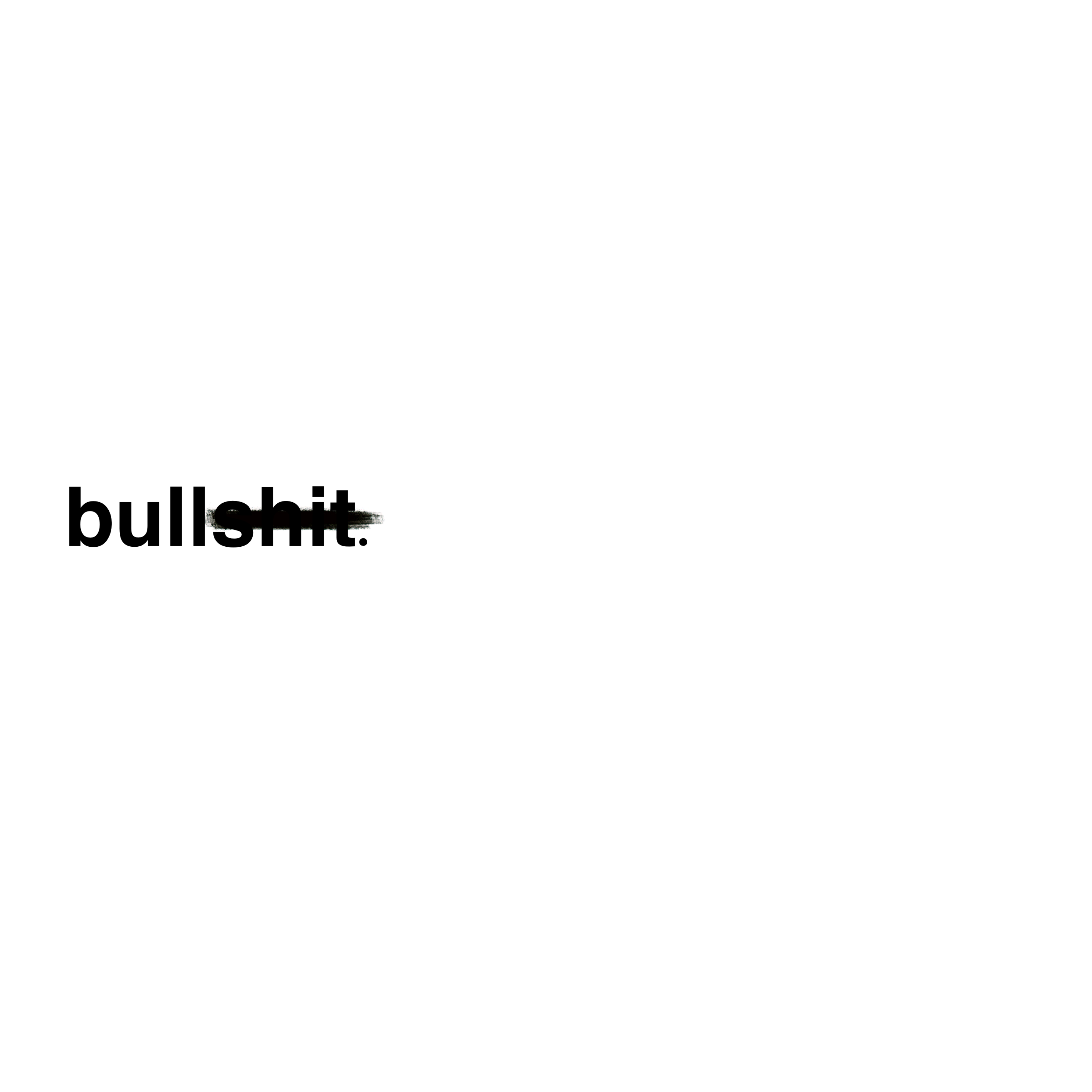 Bullshit artwork