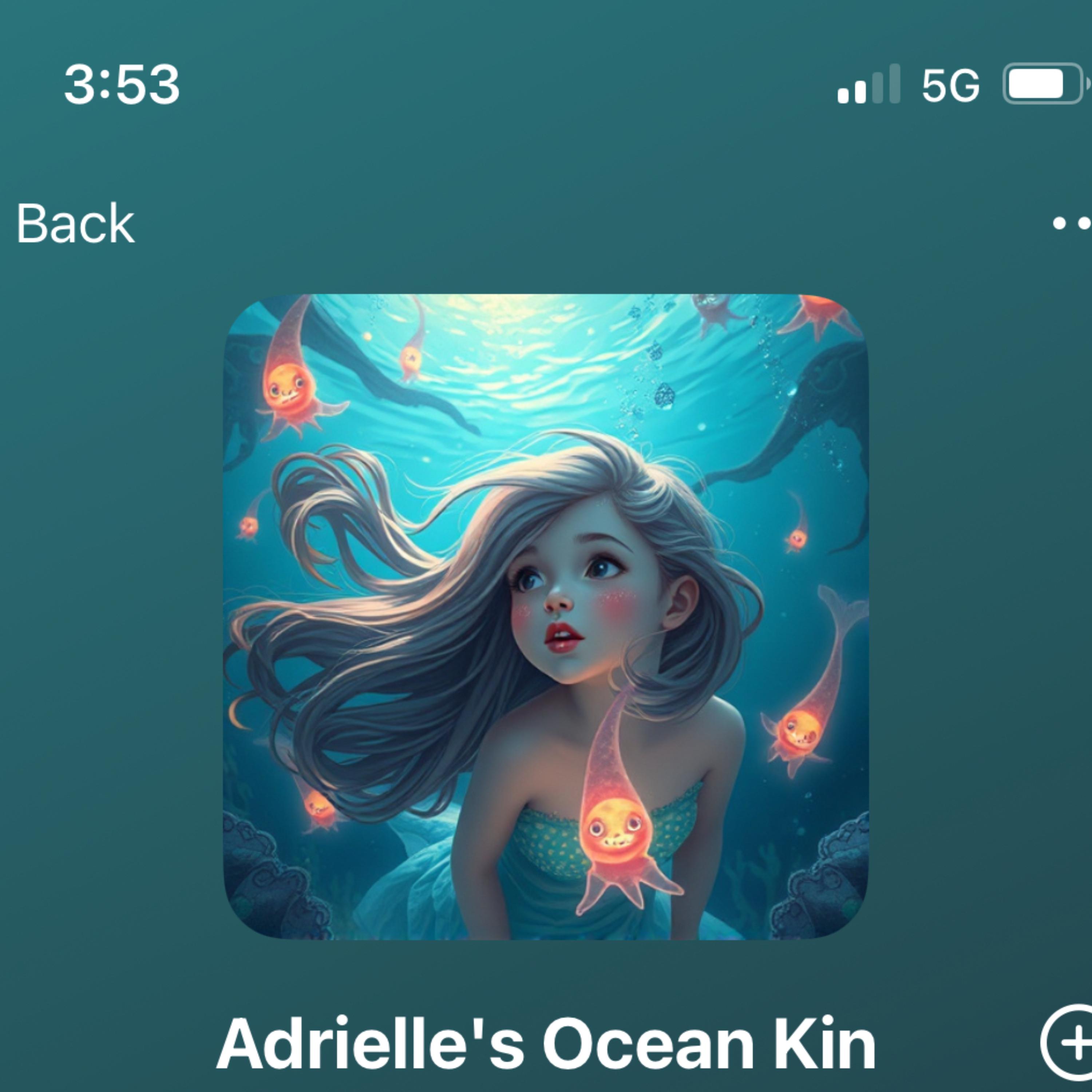 Adrielle’s Oceans Kin artwork