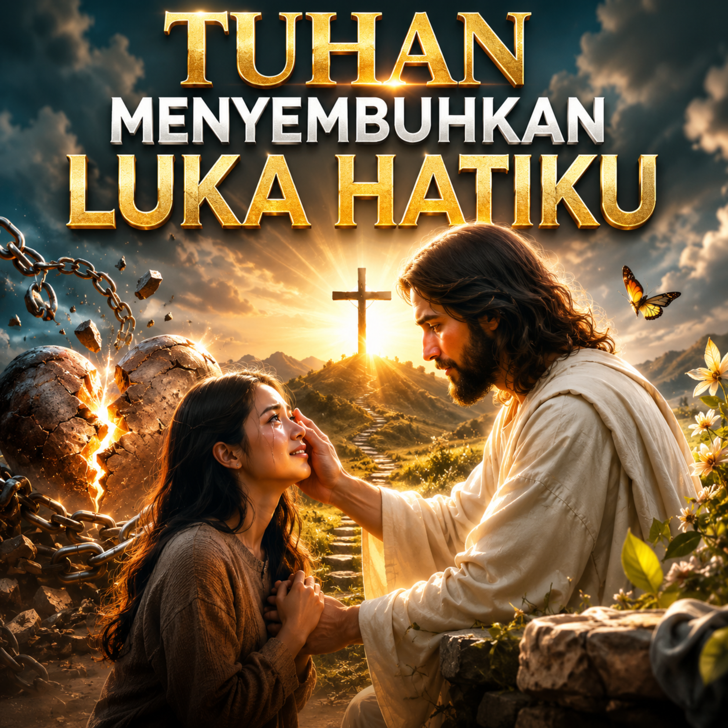 Tuhan Menyembuhkan Luka Hatiku by PUJI WORSHIP cover art