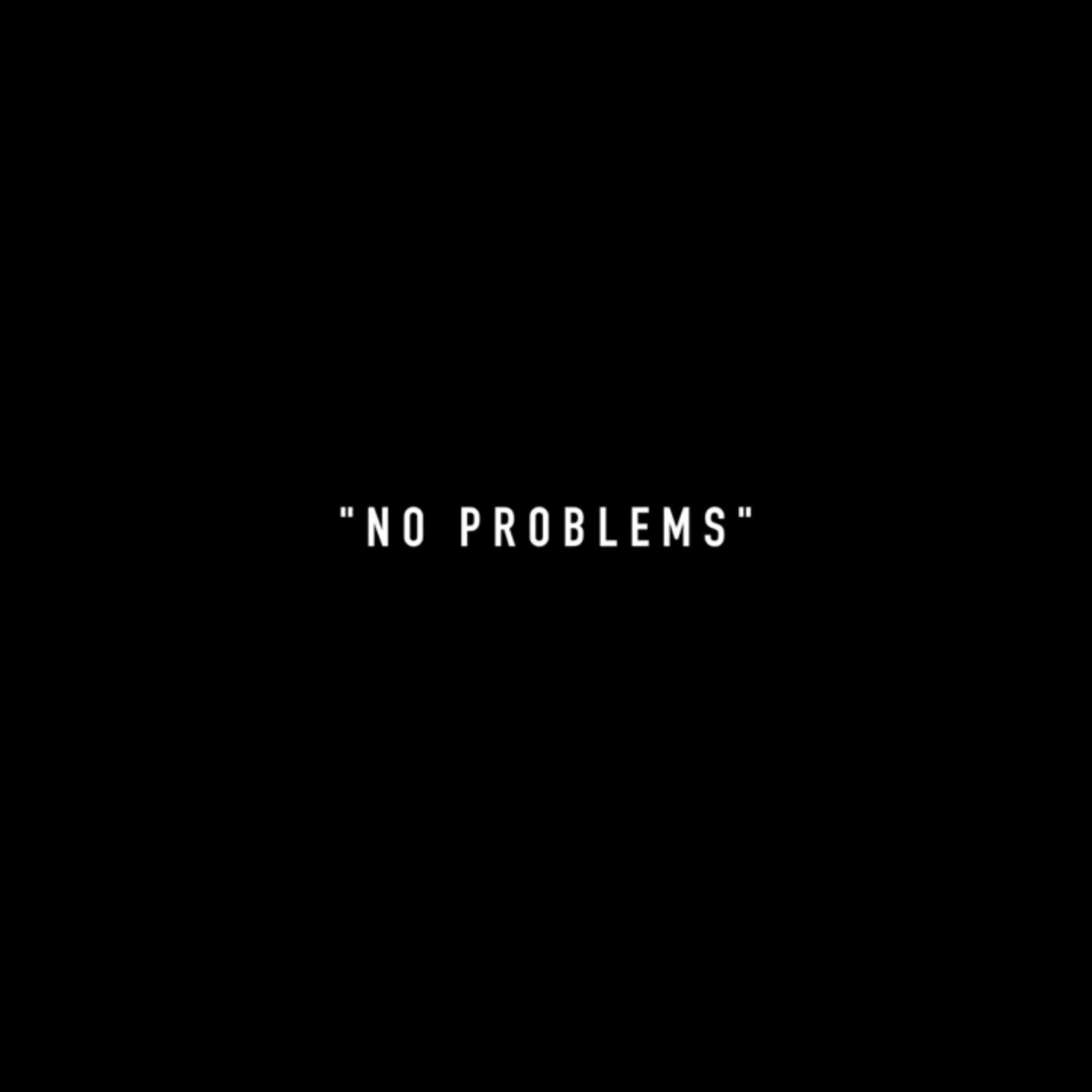 No Problems artwork
