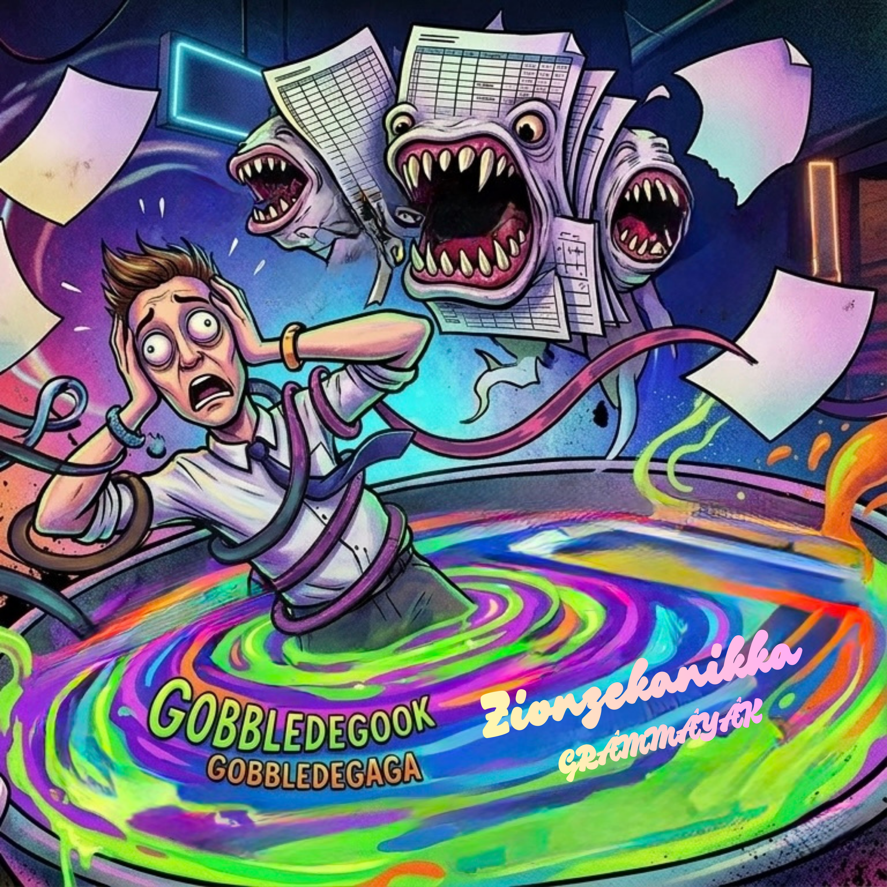 Gobbledegook Gobbledegaga artwork