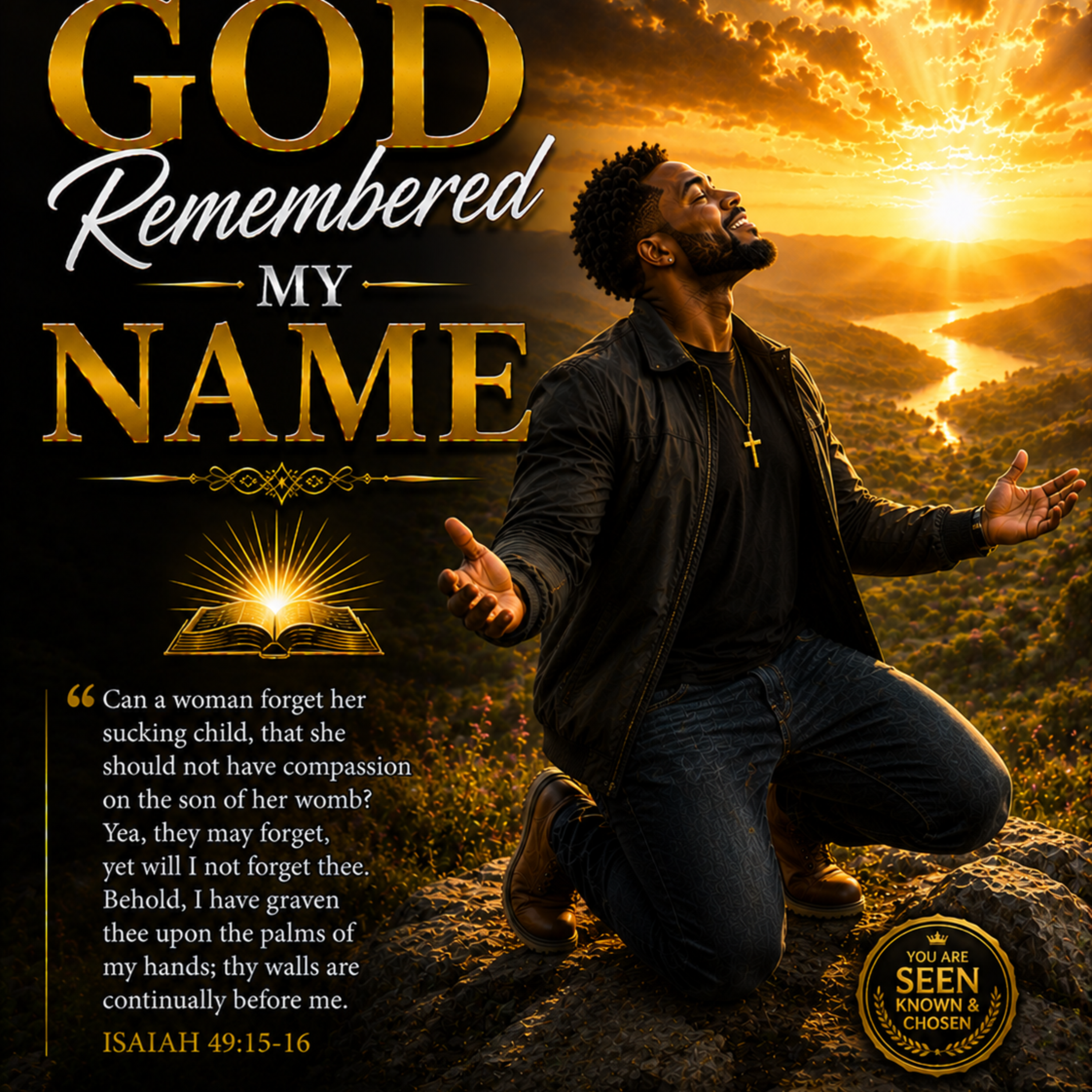 God Remembered My Name by olabode oluwafemi cover art