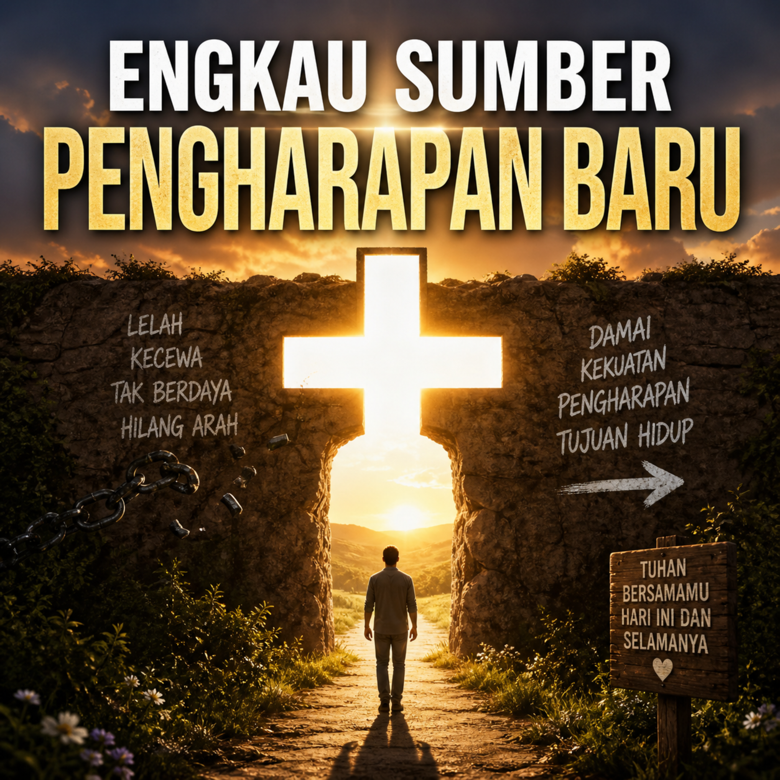Engkau Sumber Pengharapan Baru by PUJI WORSHIP cover art