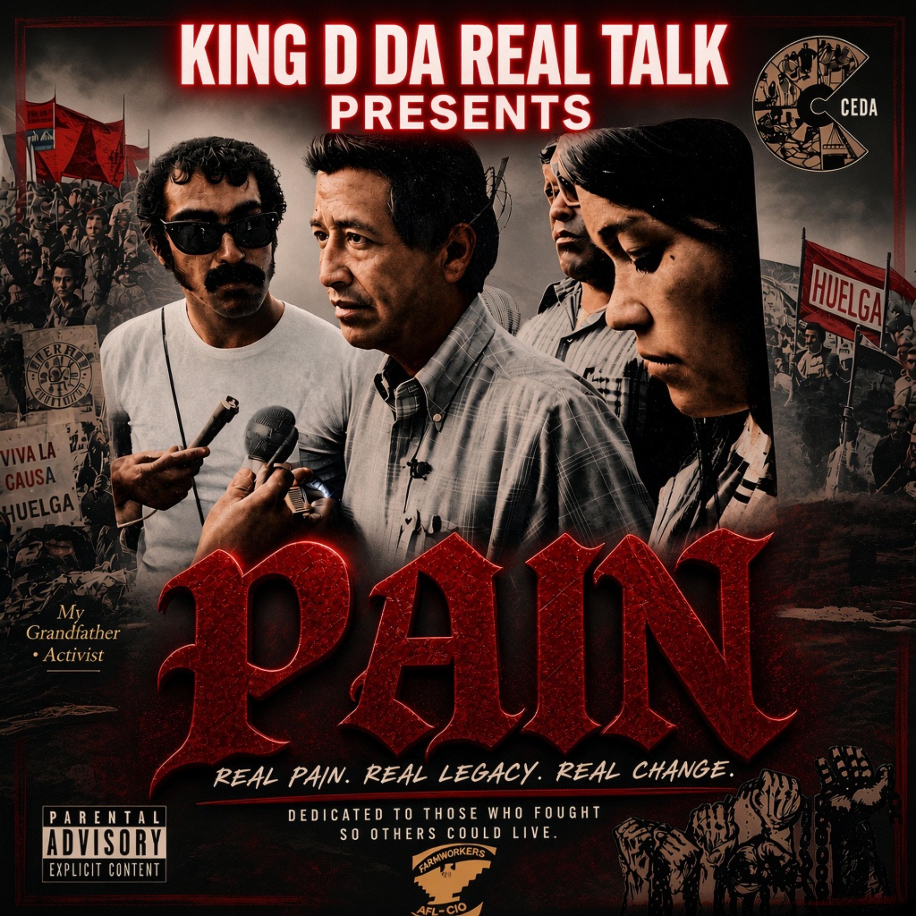 PAIN by KING D DA REAL TALK cover art