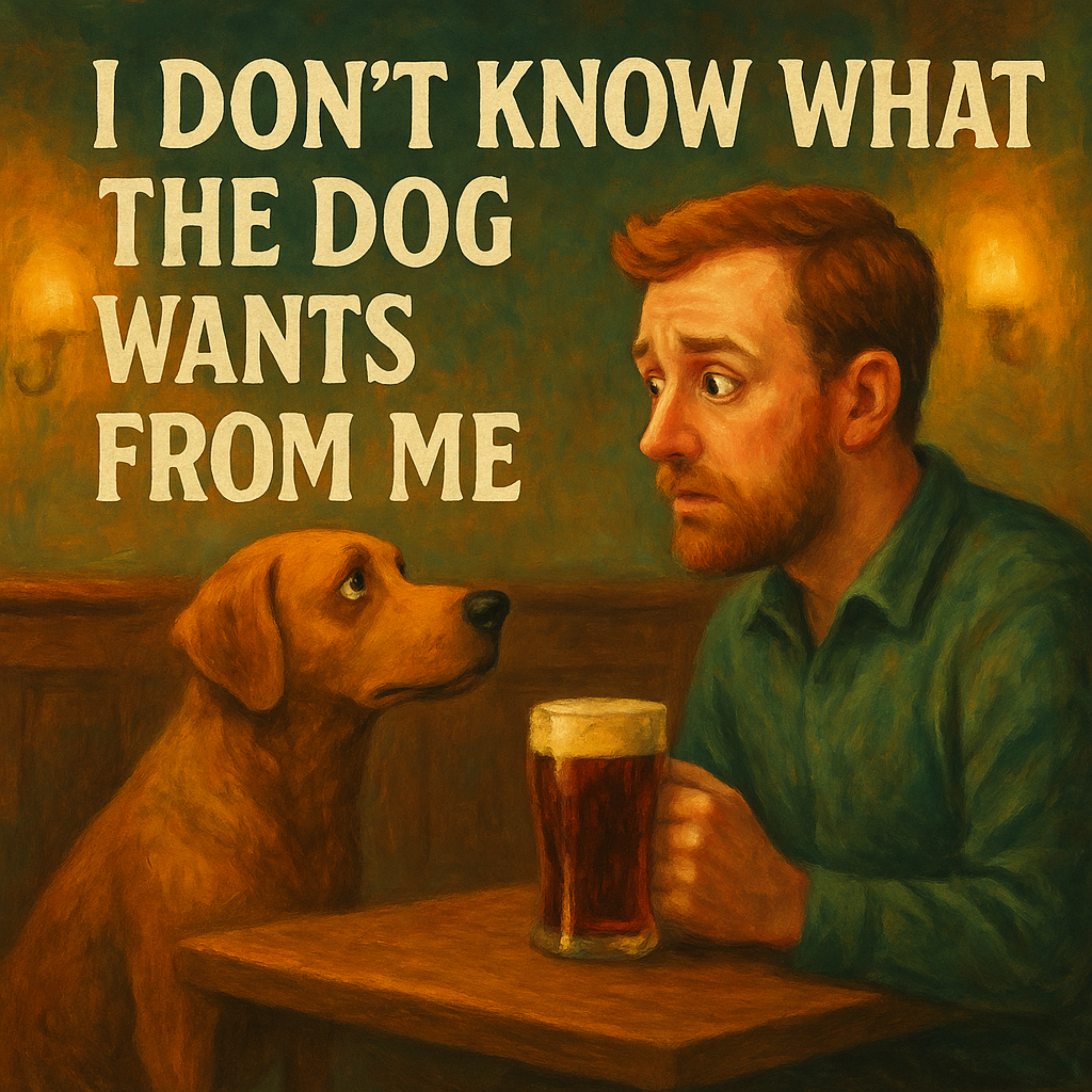 I Don’t Know What the Dog Wants from Me artwork