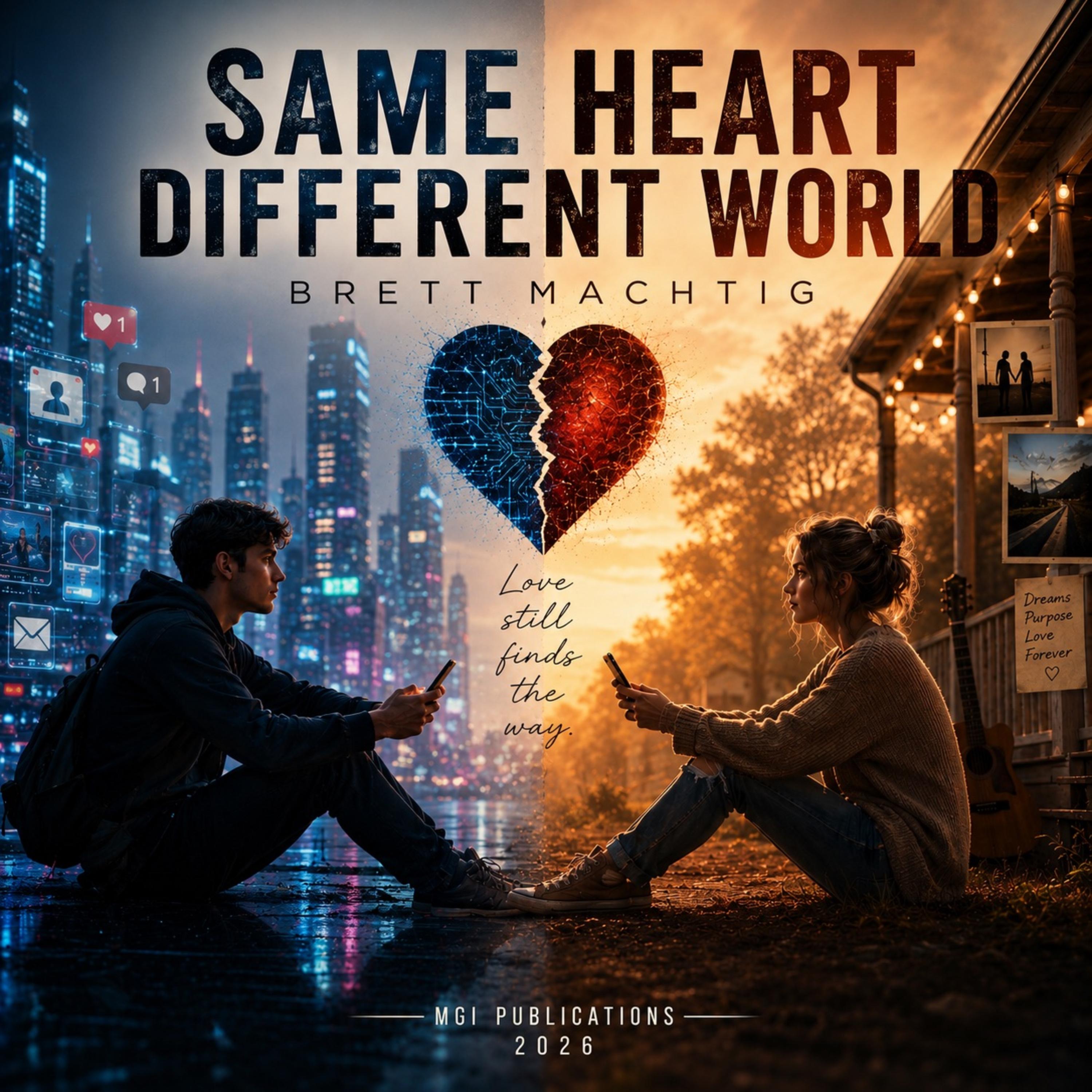 Same Heart, Different World by Brett Machtig cover art