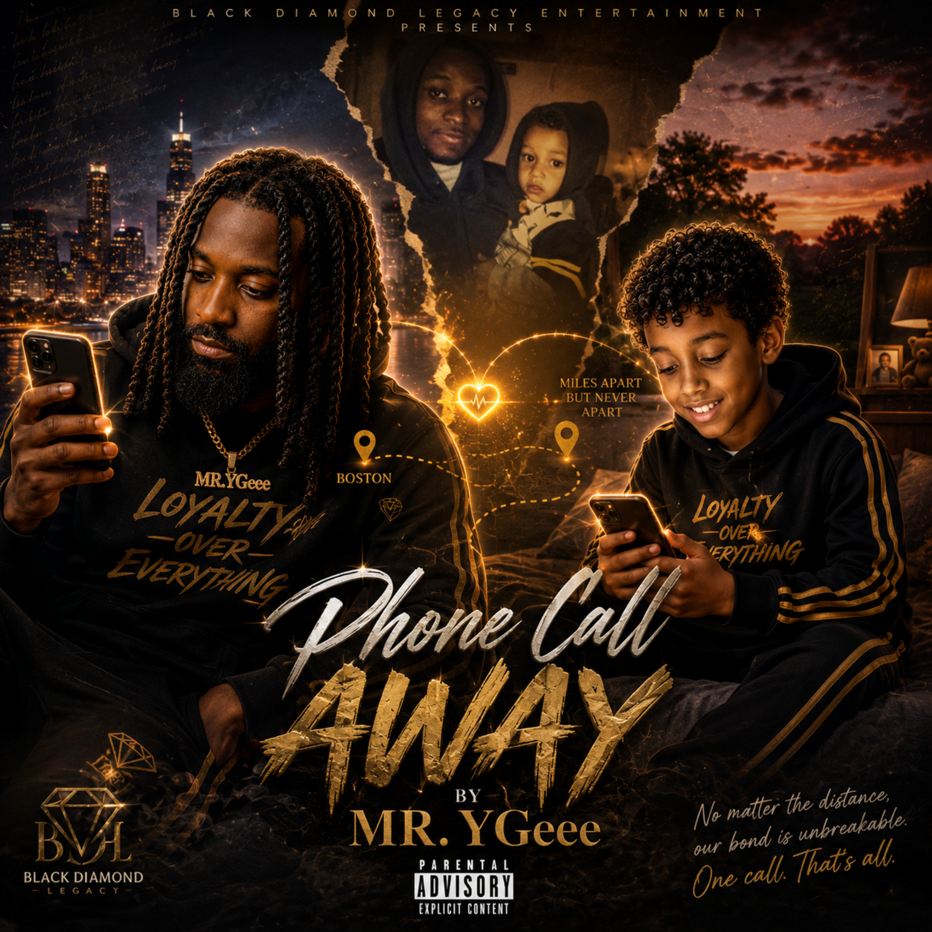 PHONE CALL AWAY by Mr. YGeee cover art