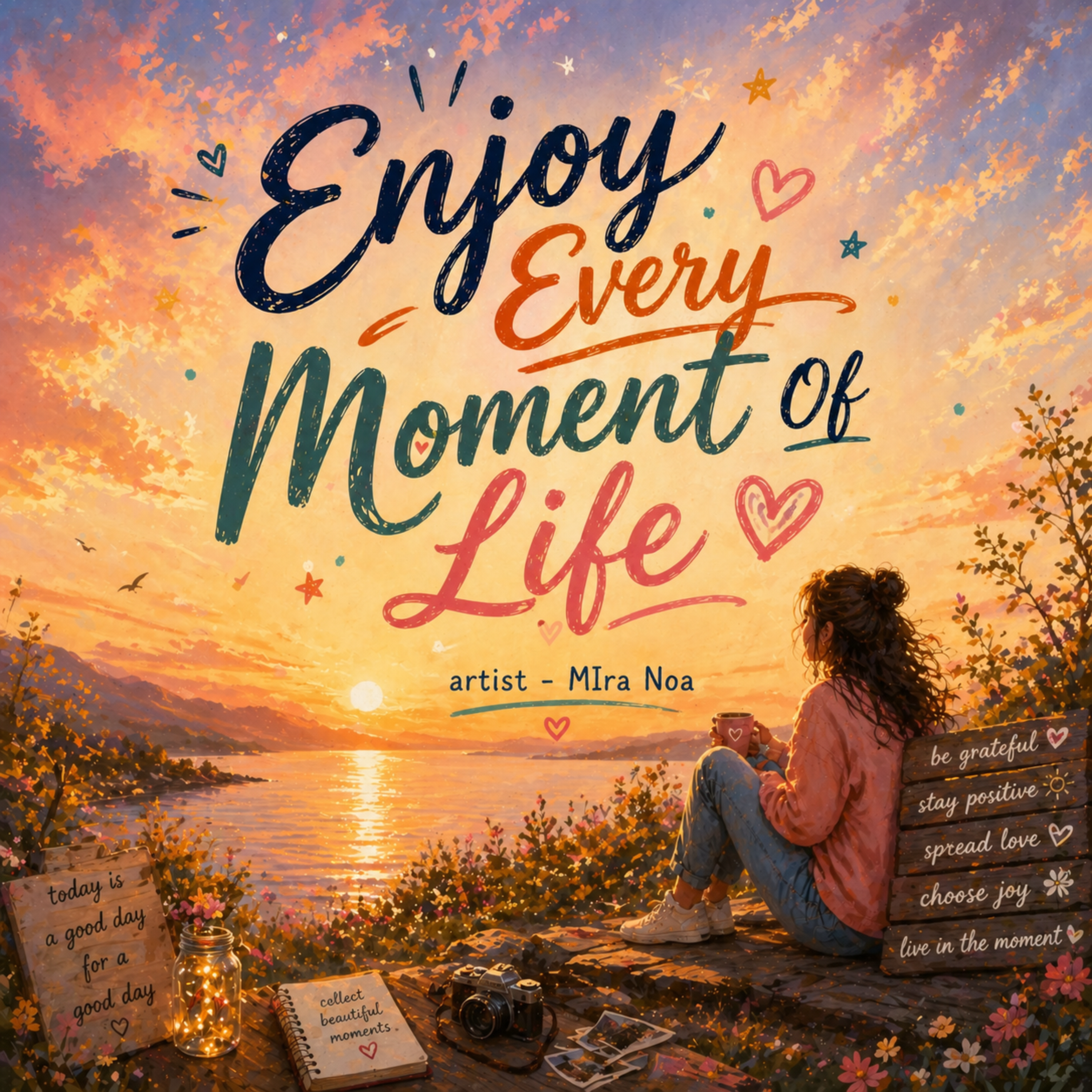 Enjoy Every Moment Of Life artwork