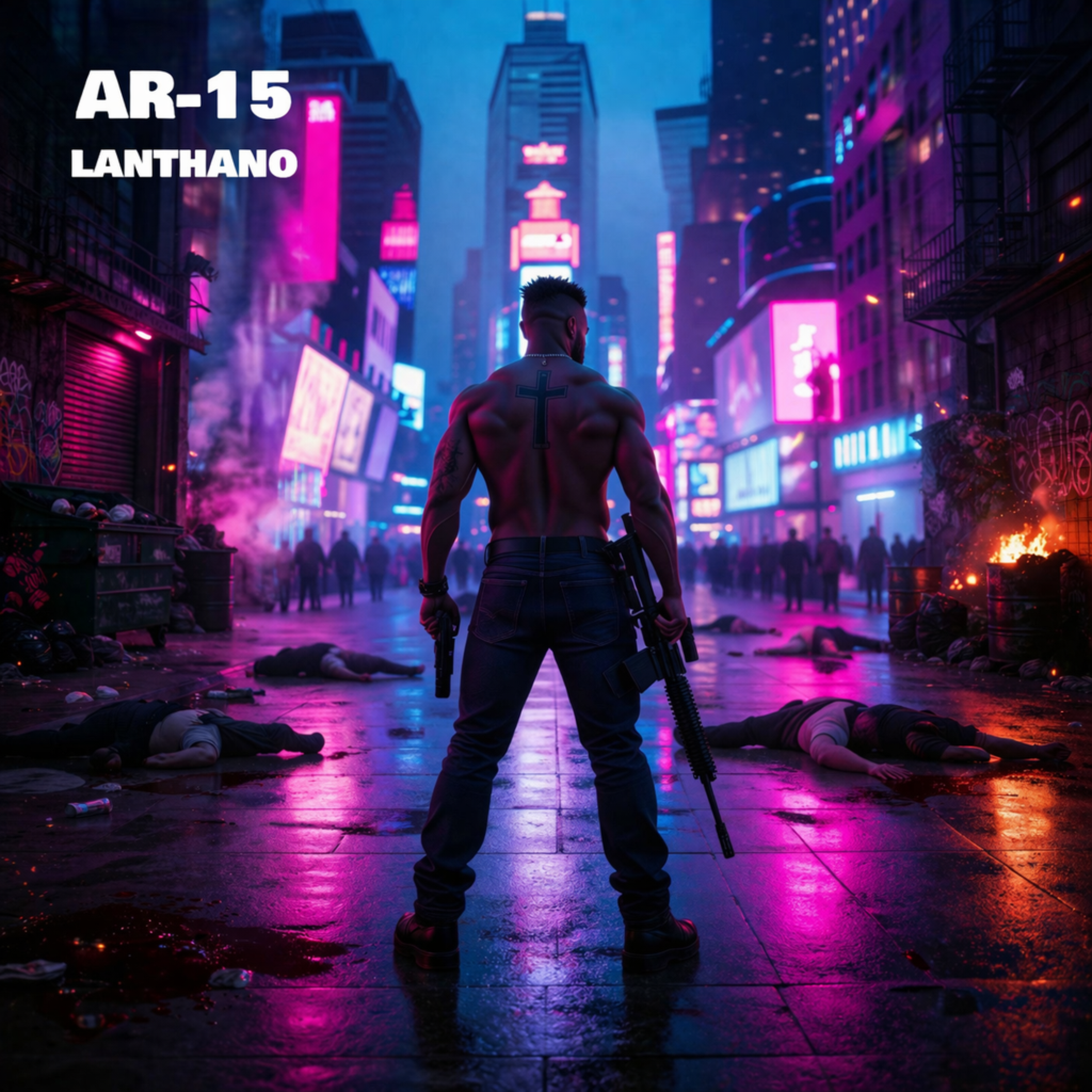 AR-15 artwork