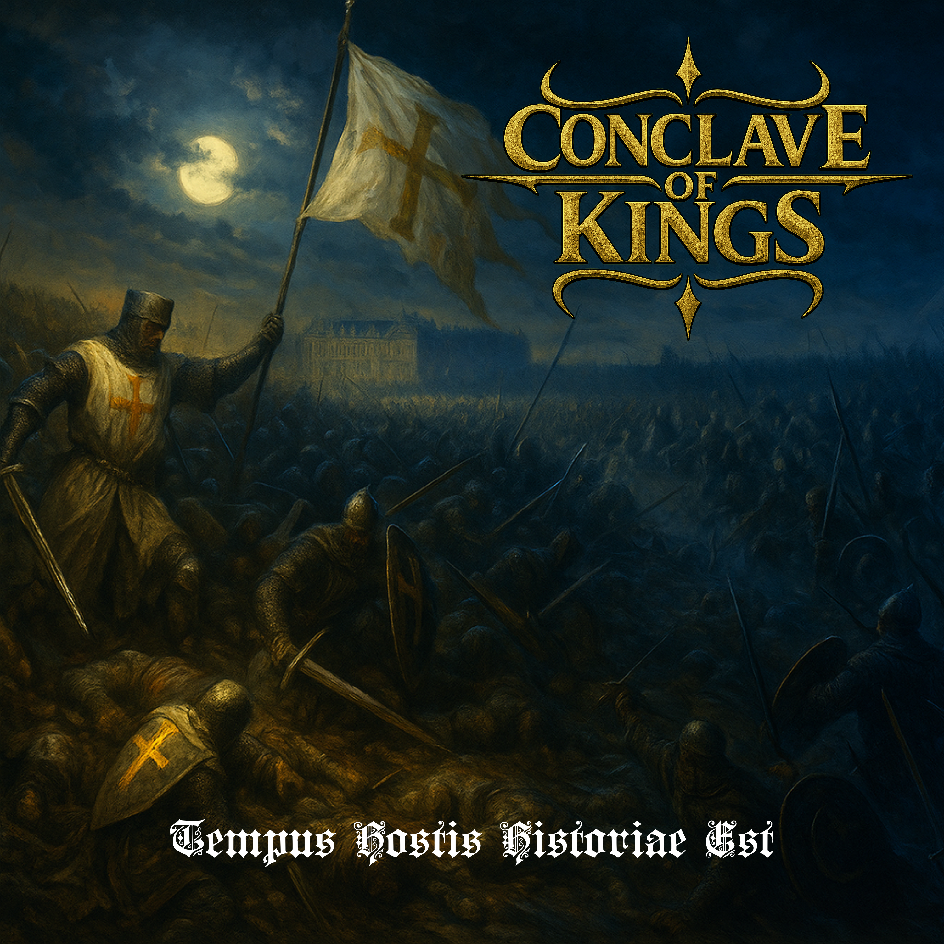 CONCLAVE OF KINGS - Tempus Hostis Historiae Est artwork
