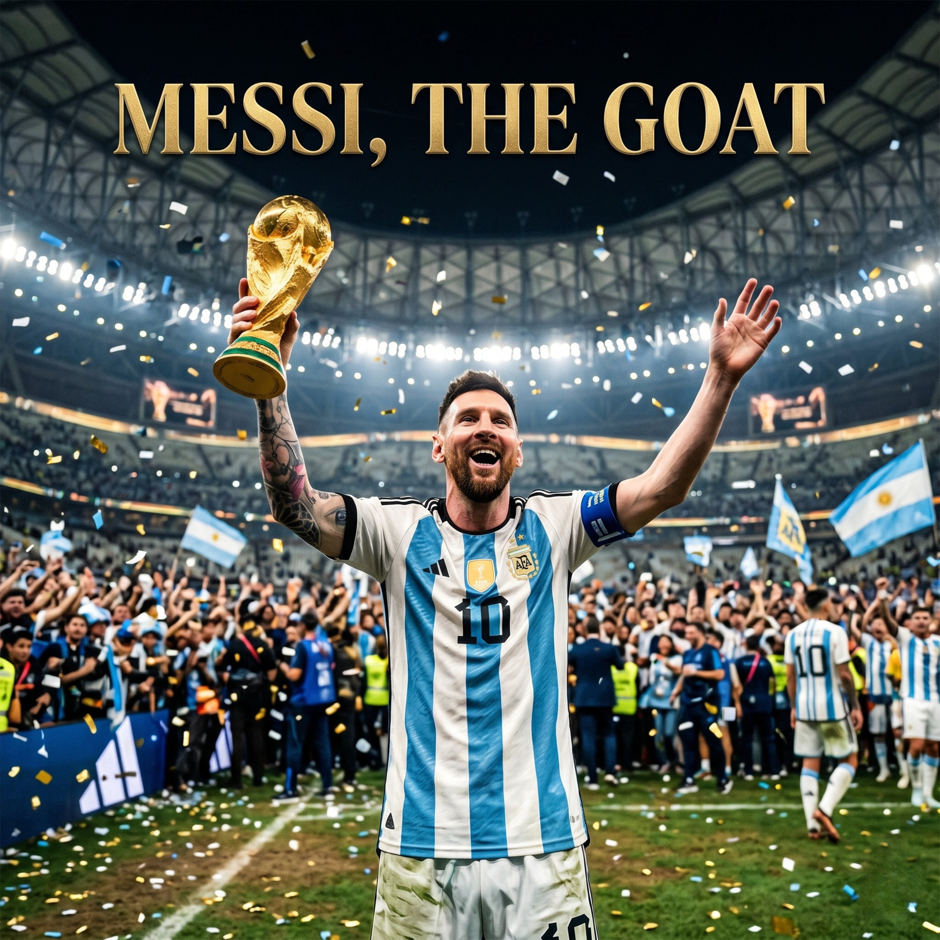 Messi, The GOAT by Anonna Zara cover art