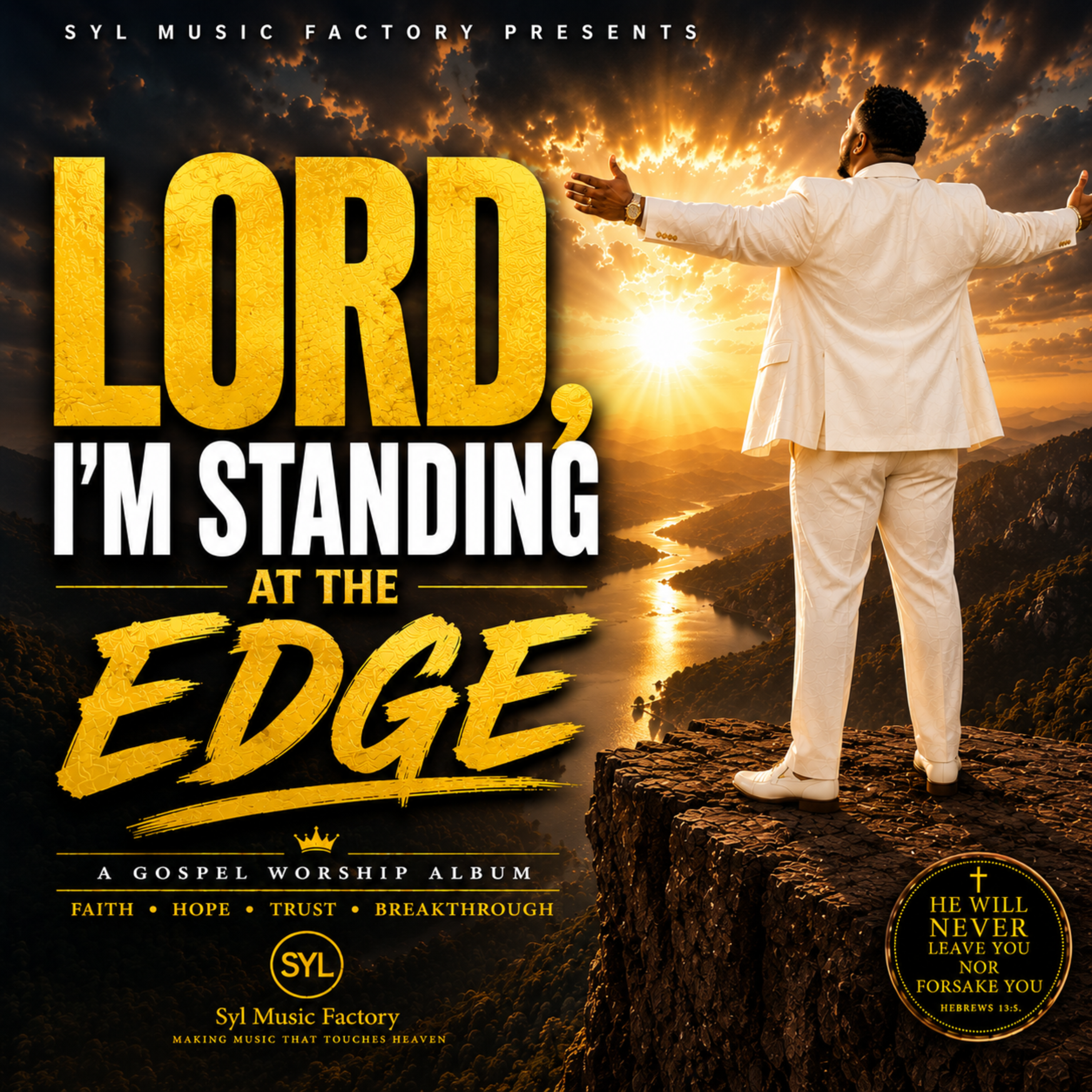 Lord I'm standing at the Edge by SYL MUSIC FACTORY cover art