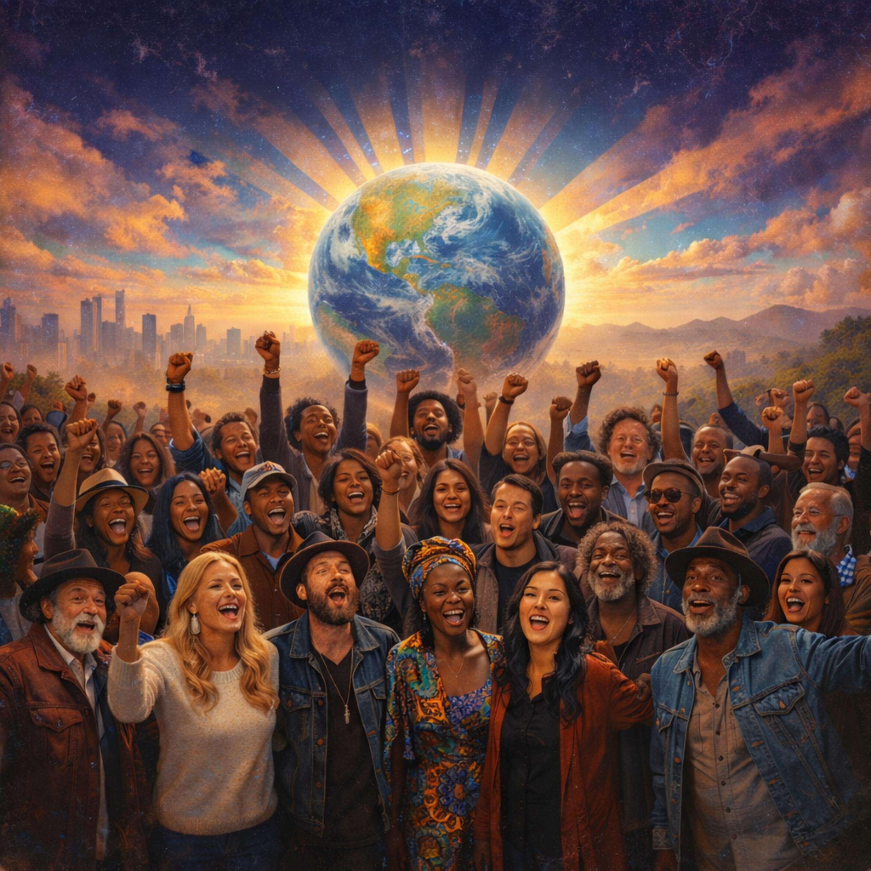 ONE HEART, ONE WORLD artwork