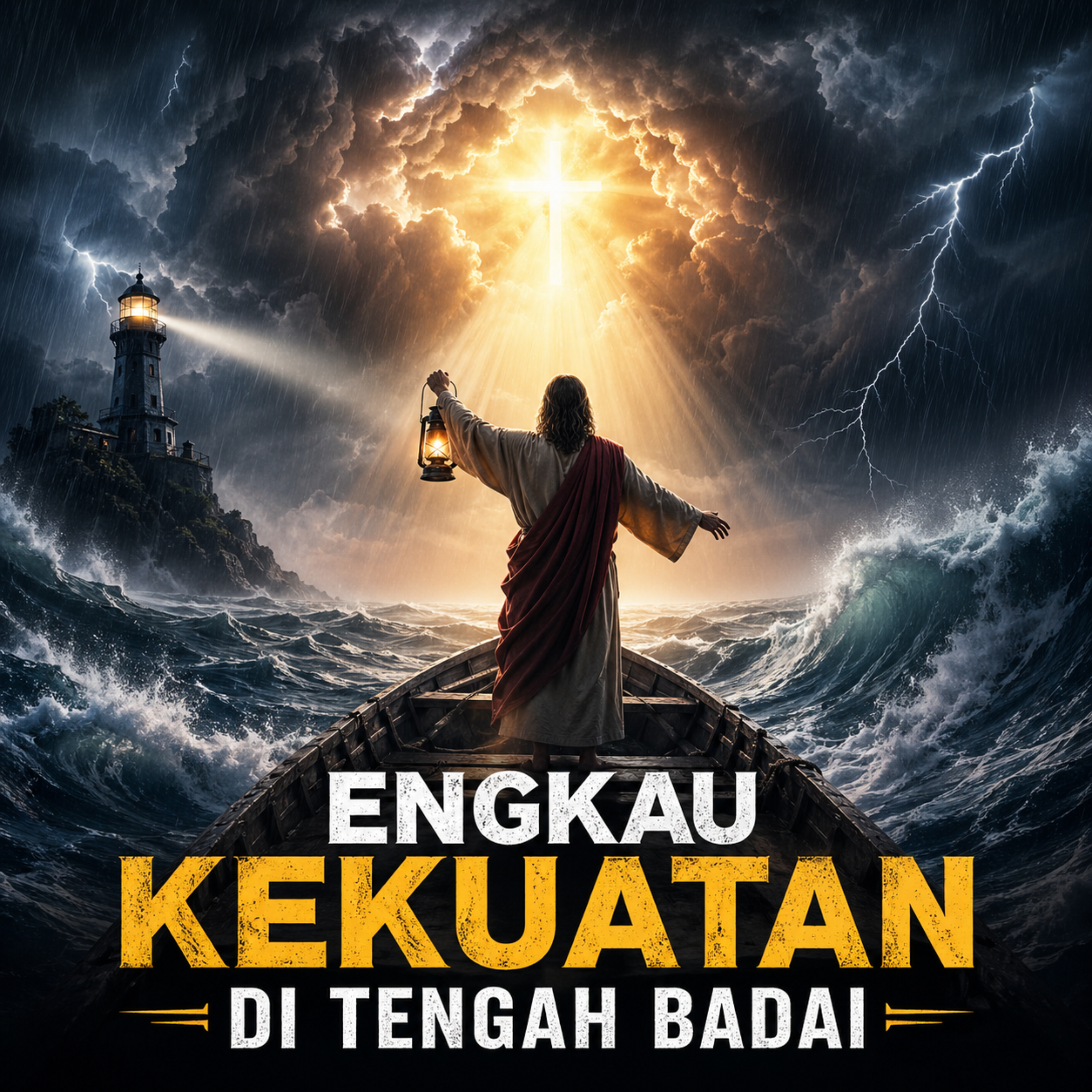 Engkau Kekuatan Di Tengah Badai artwork
