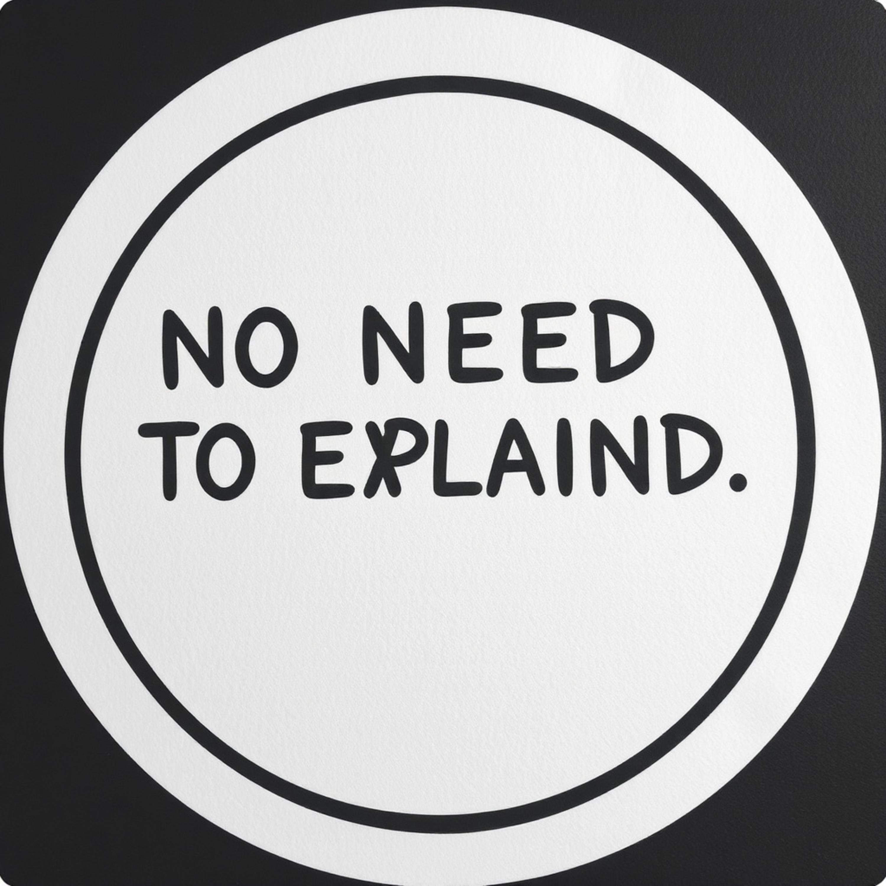 No Need to ExplainD. artwork